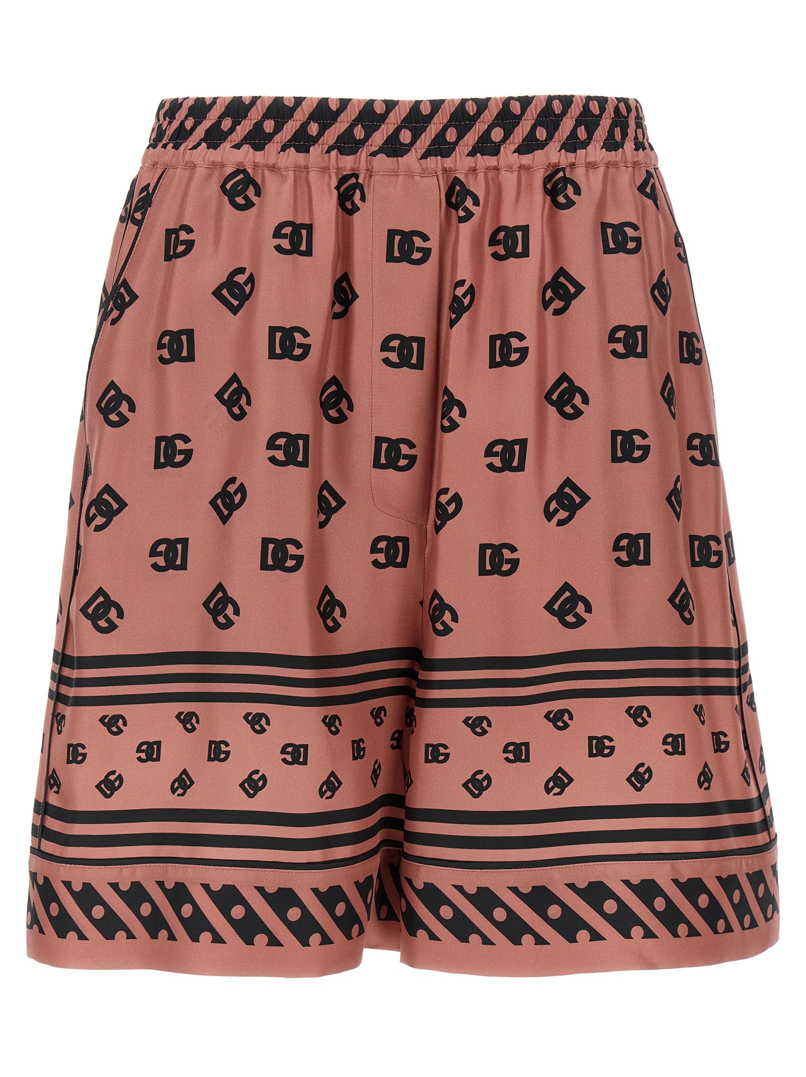 Dolce & Gabbana Silk Bermuda Shorts