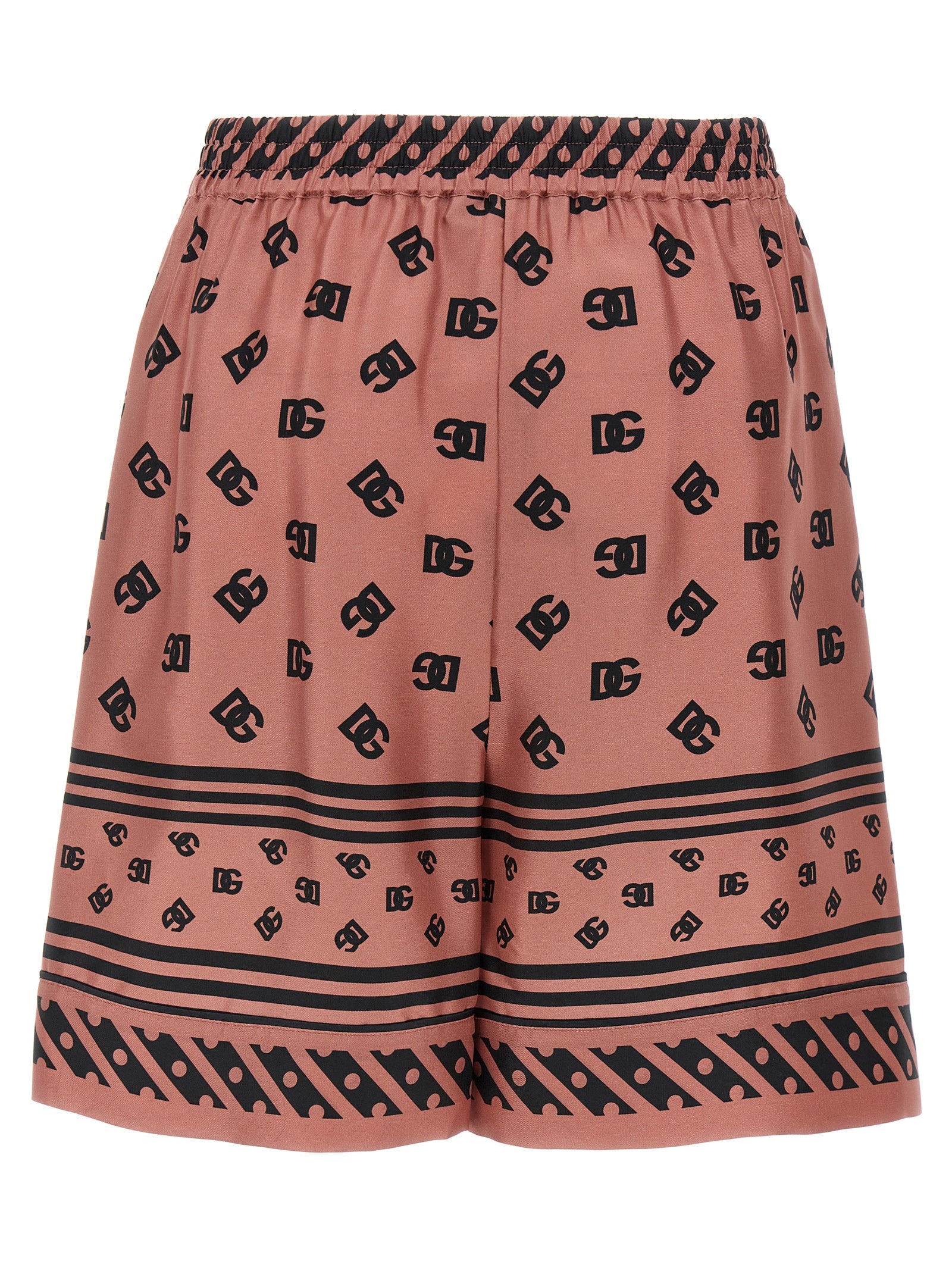 Dolce & Gabbana Silk Bermuda Shorts