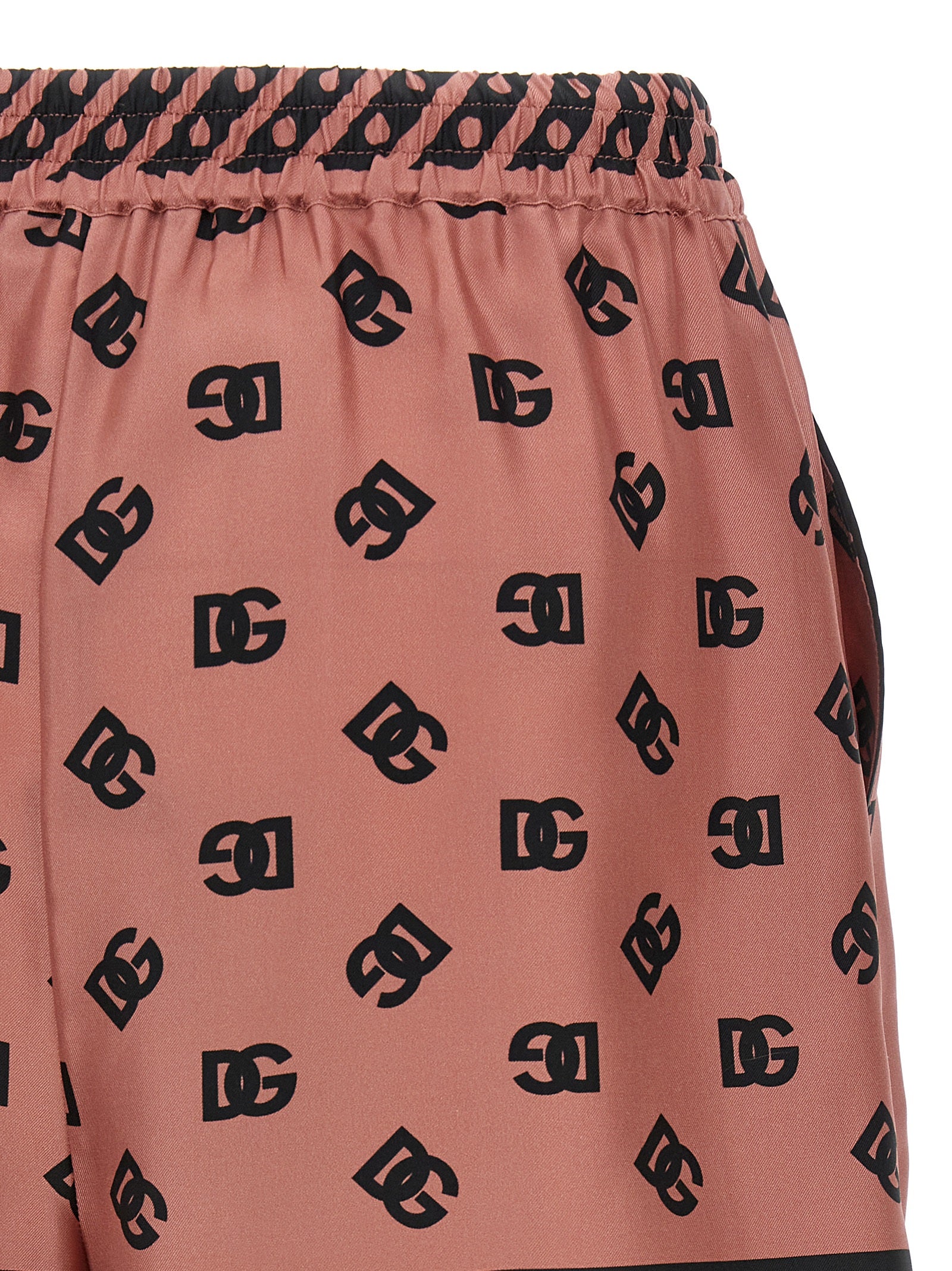 Dolce & Gabbana Silk Bermuda Shorts