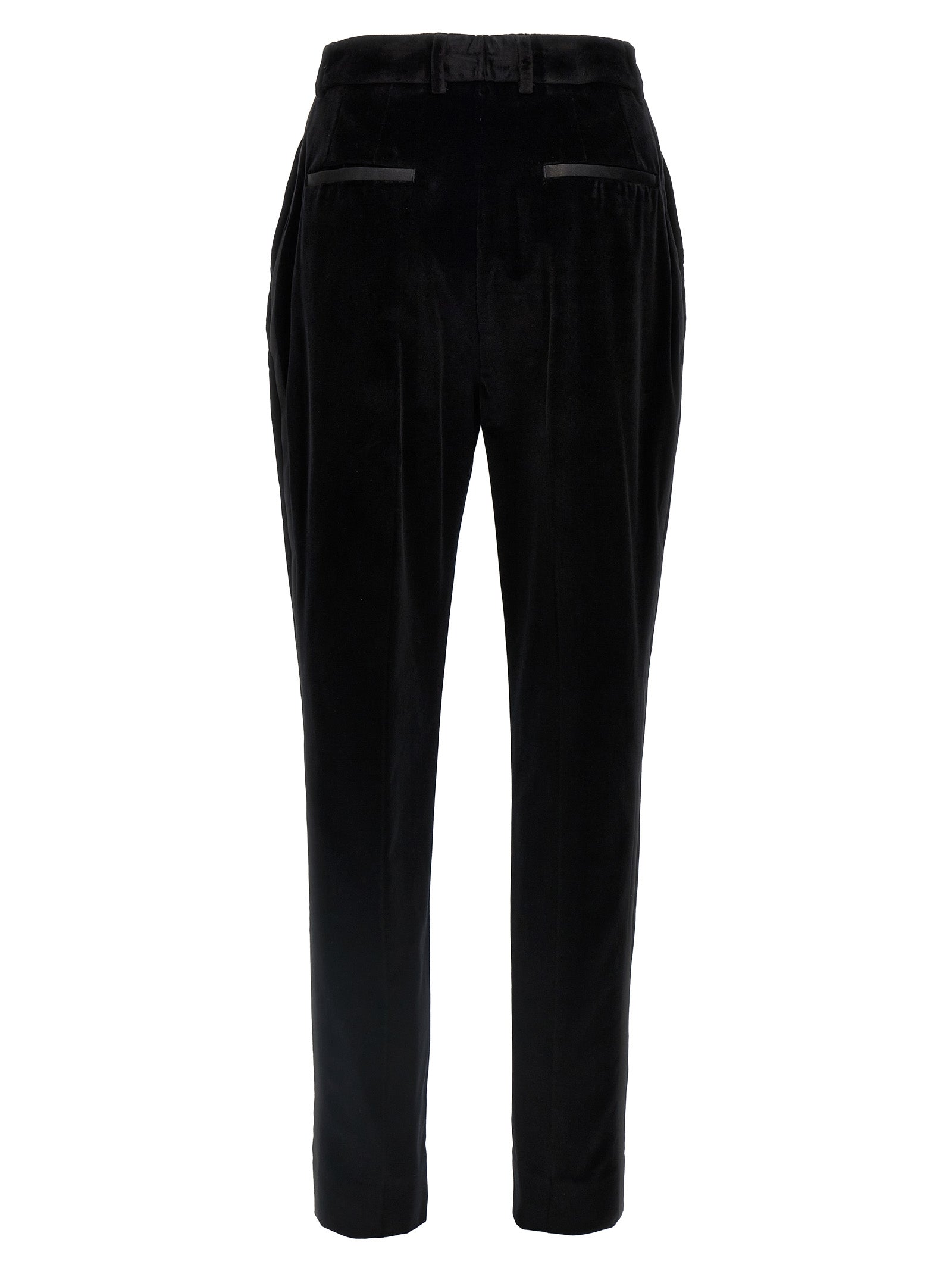 Dolce & Gabbana Velvet Tuxedo Pants