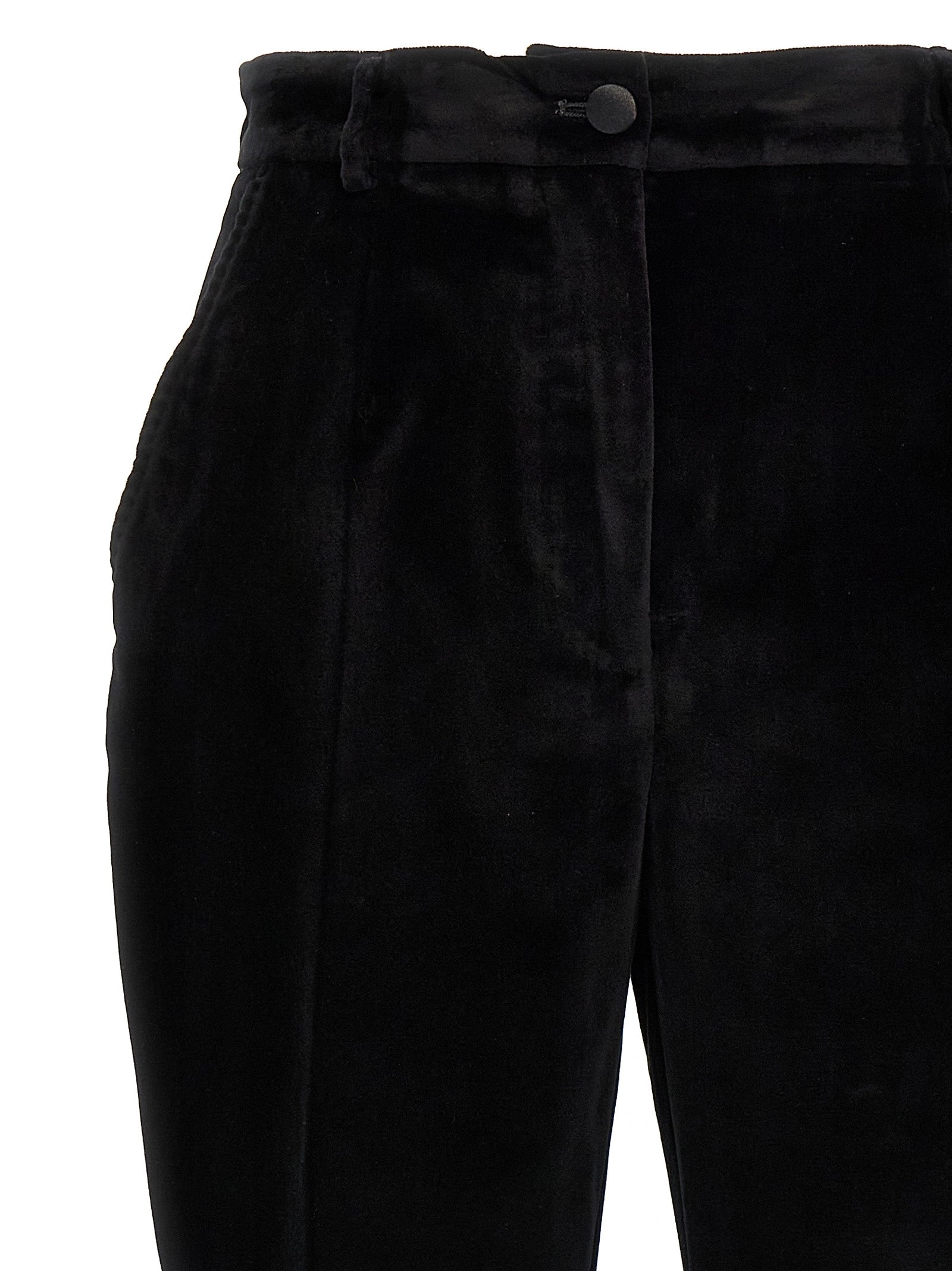 Dolce & Gabbana Velvet Tuxedo Pants