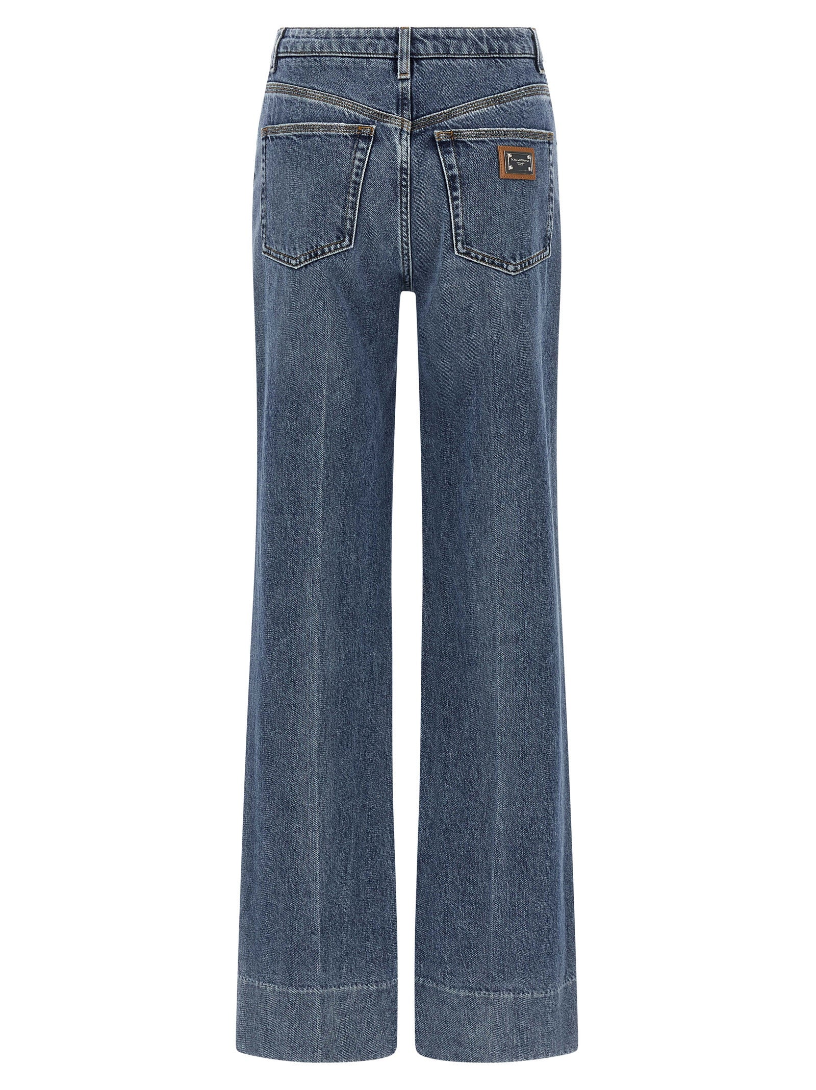 Dolce & Gabbana Logo Tag Jeans