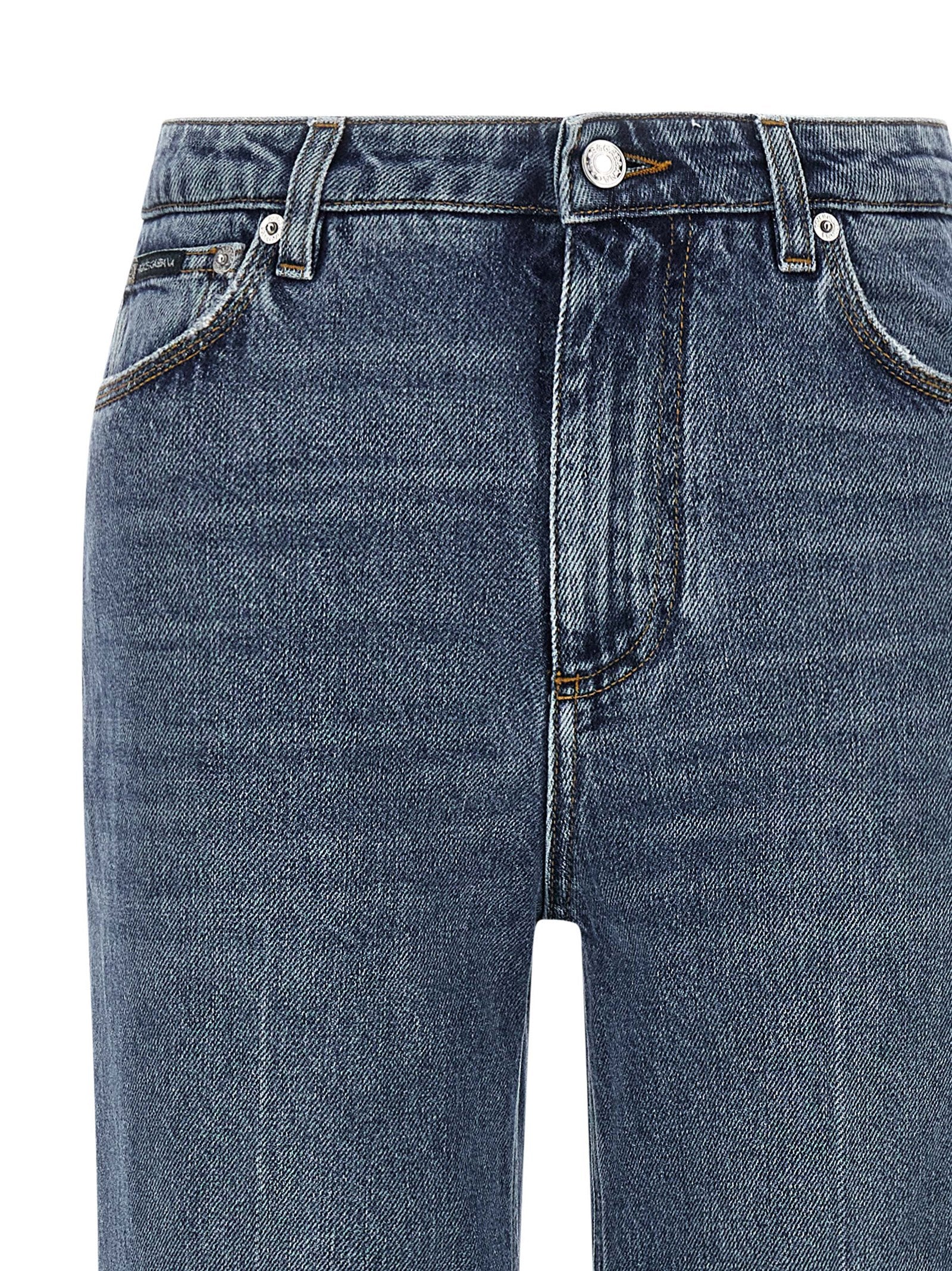 Dolce & Gabbana Logo Tag Jeans