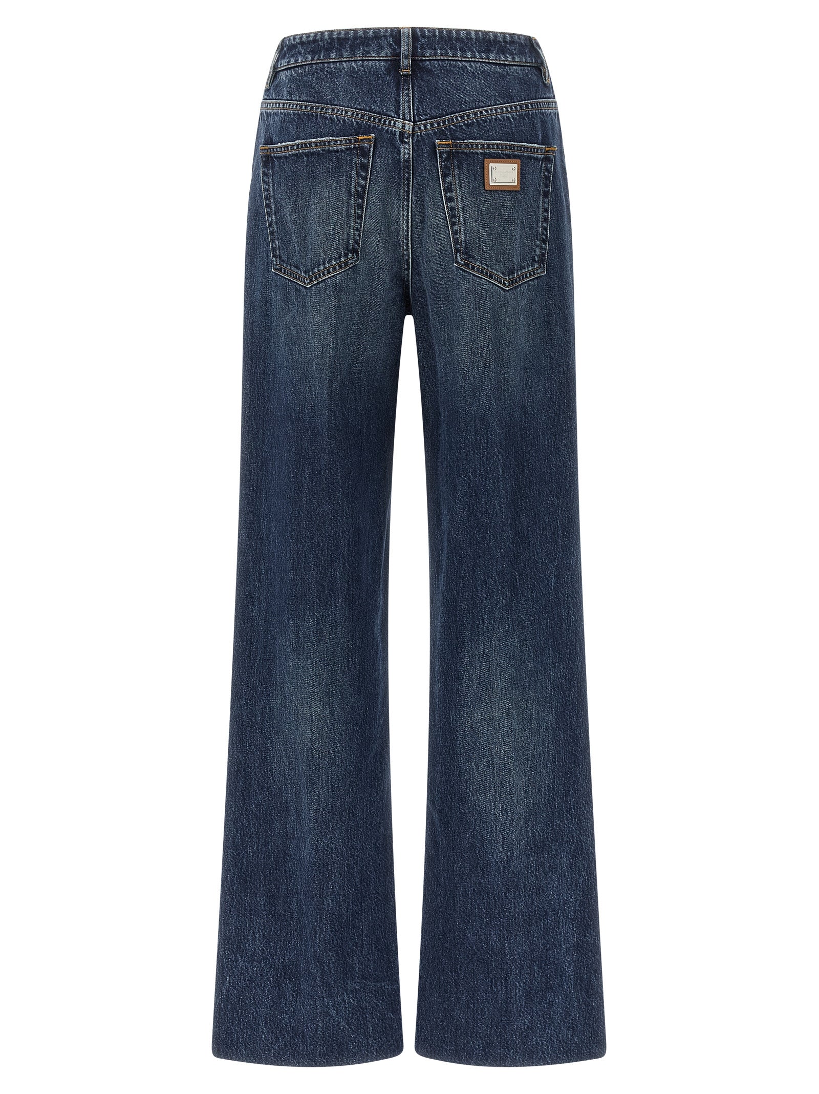 Dolce & Gabbana Logo Plaque Jeans