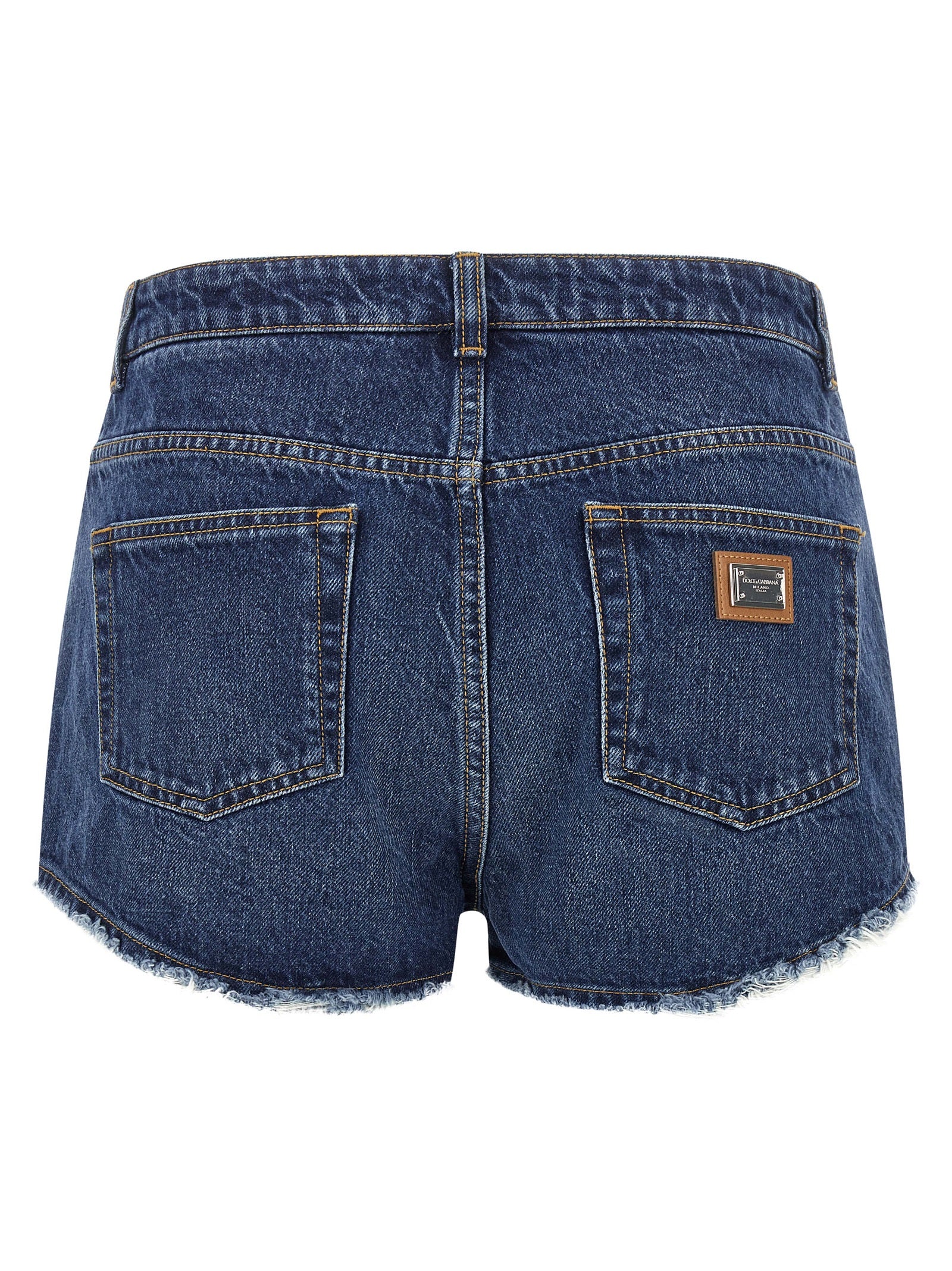 Dolce & Gabbana Logo Plate Shorts