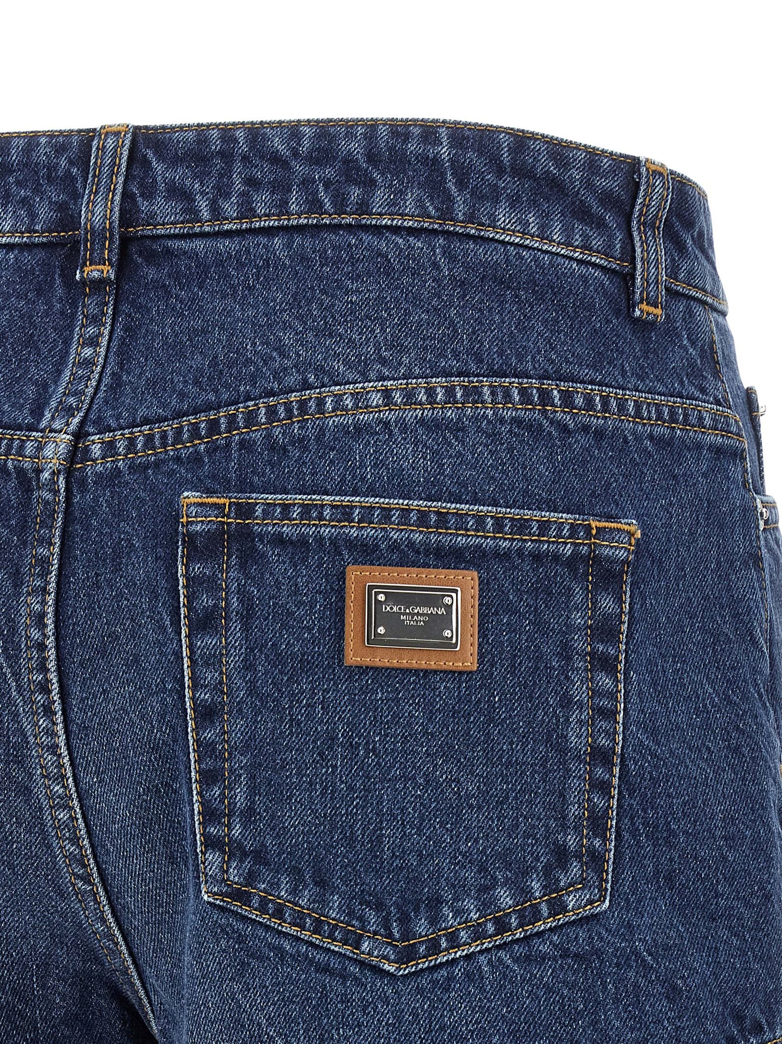 Dolce & Gabbana Logo Plate Shorts