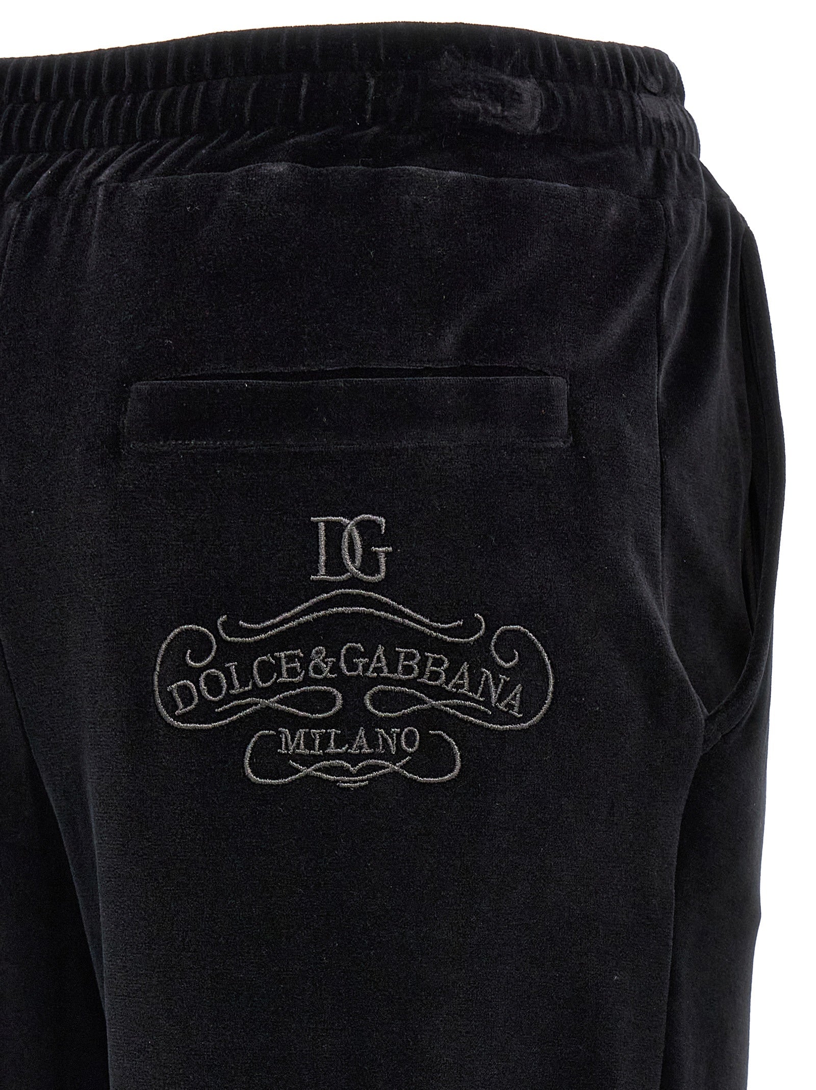 Dolce & Gabbana 'Black Sicily' Joggers