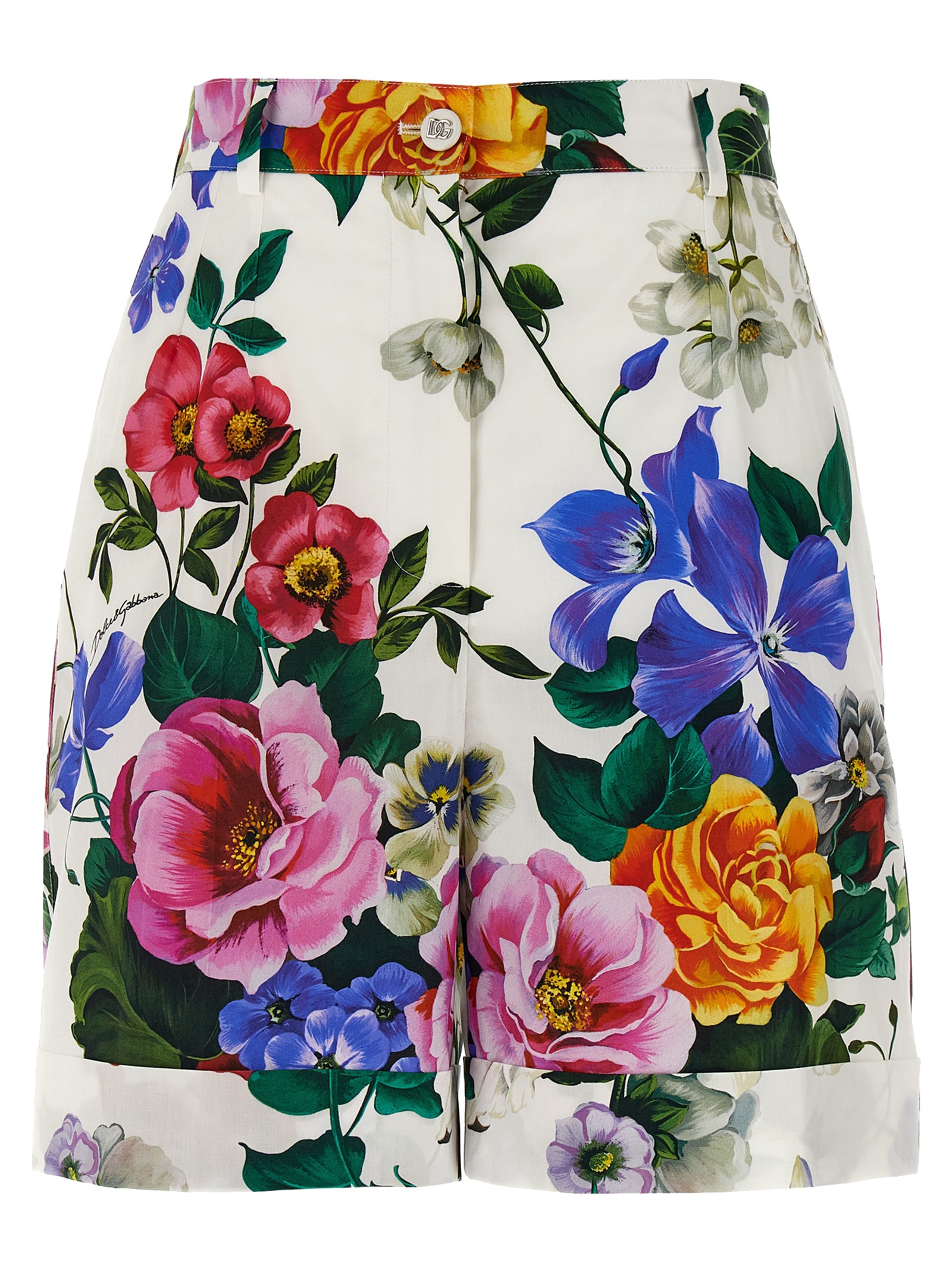 Dolce & Gabbana 'Bouquet' Bermuda Shorts