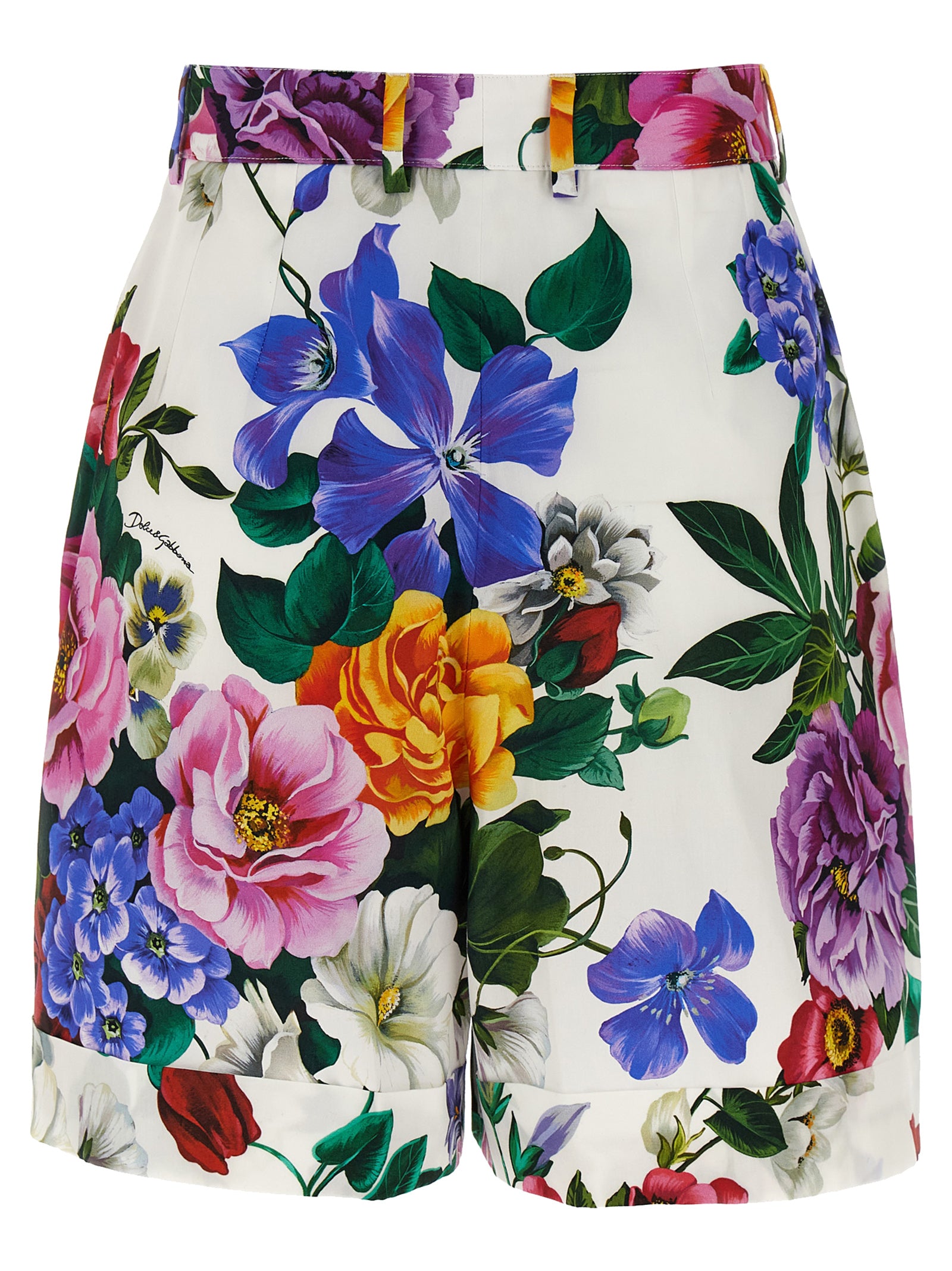 Dolce & Gabbana 'Bouquet' Bermuda Shorts