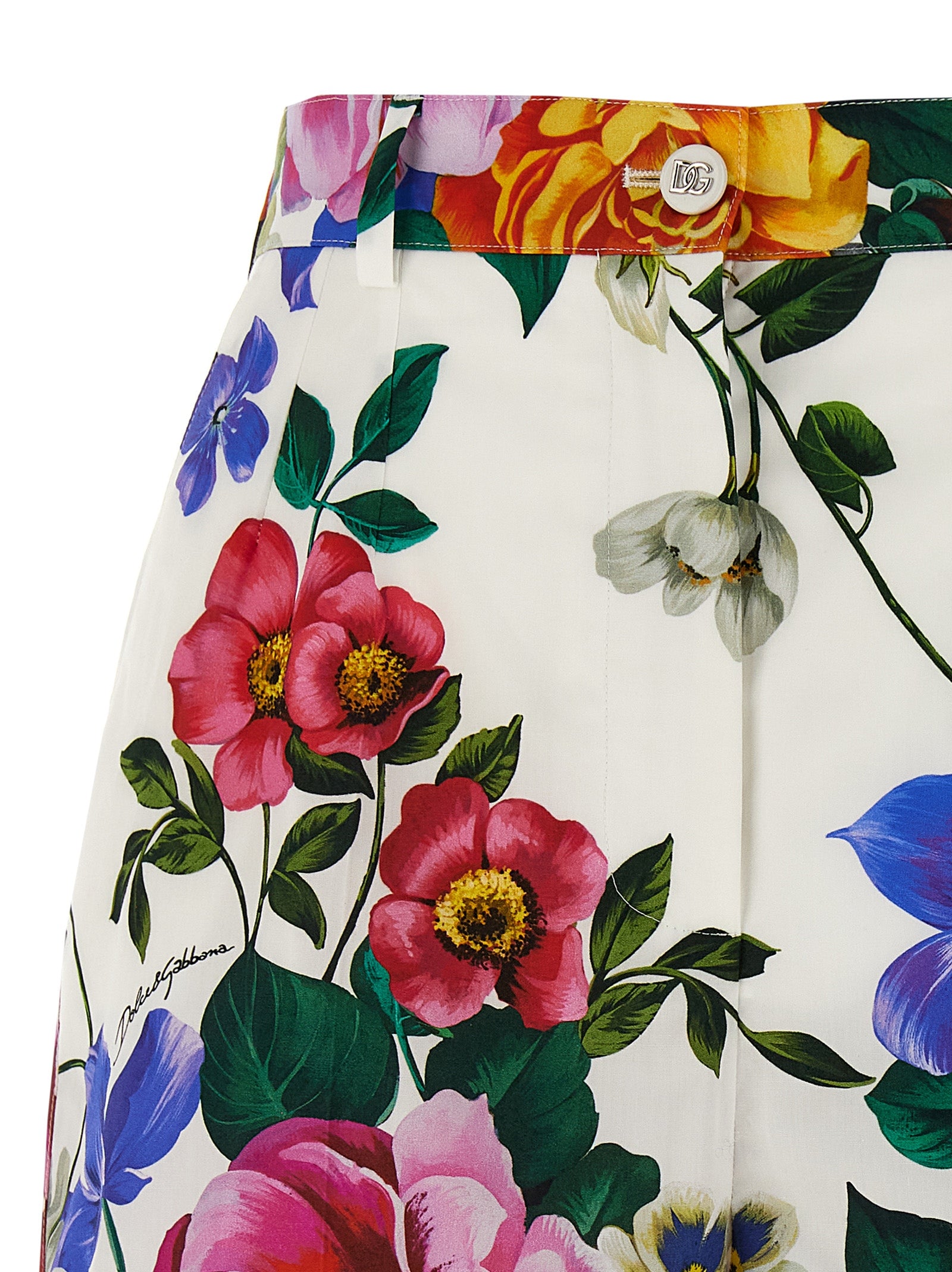 Dolce & Gabbana 'Bouquet' Bermuda Shorts