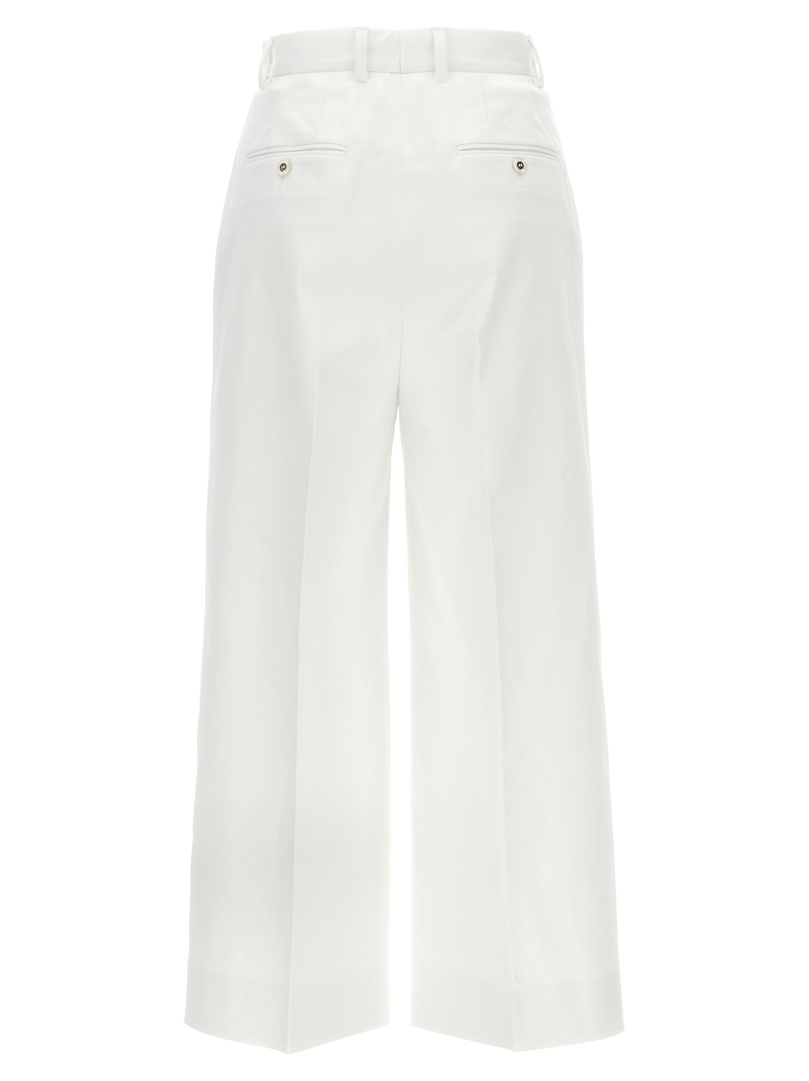 Dolce & Gabbana High Waist Cotton Pants