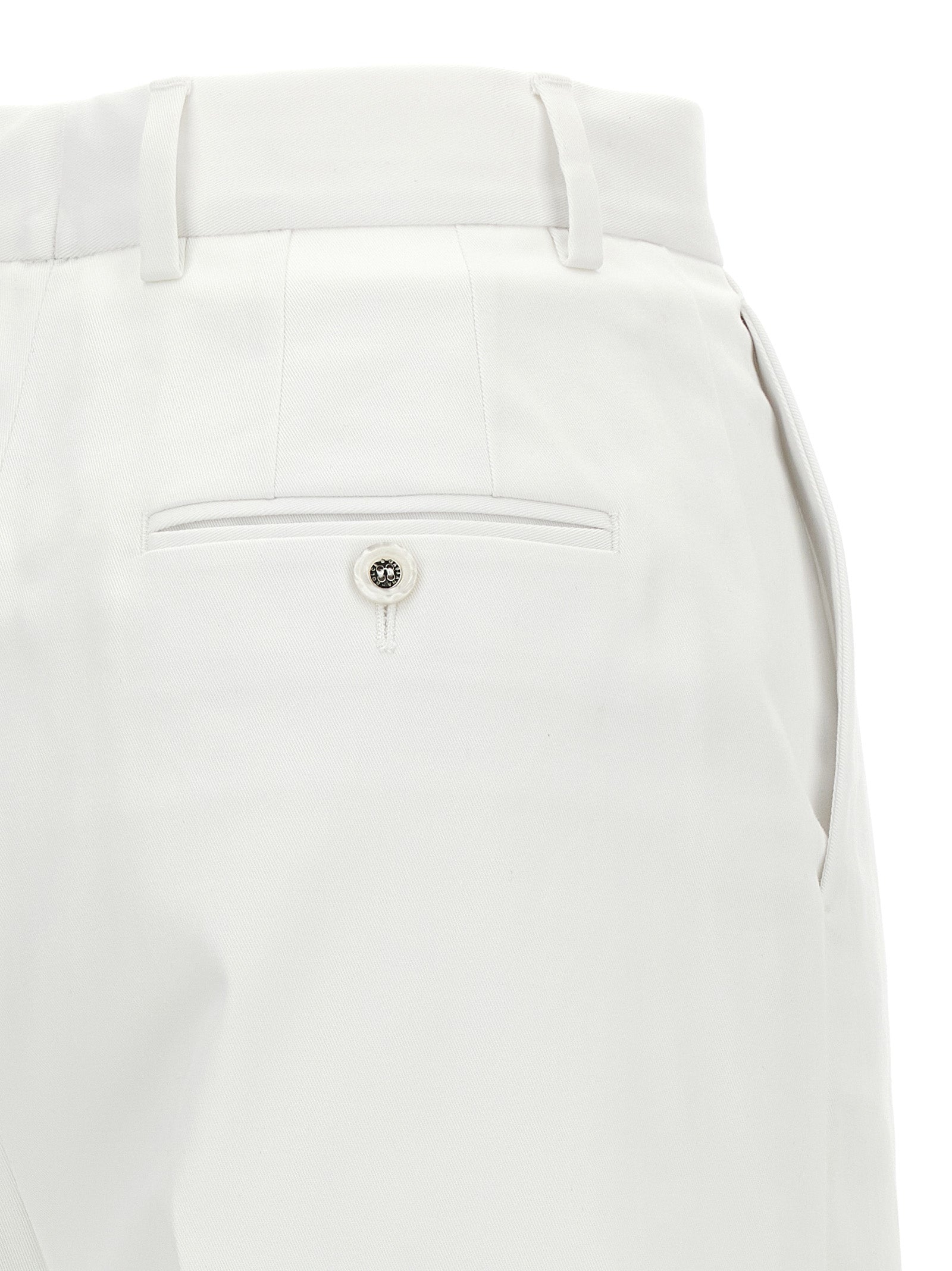Dolce & Gabbana High Waist Cotton Pants