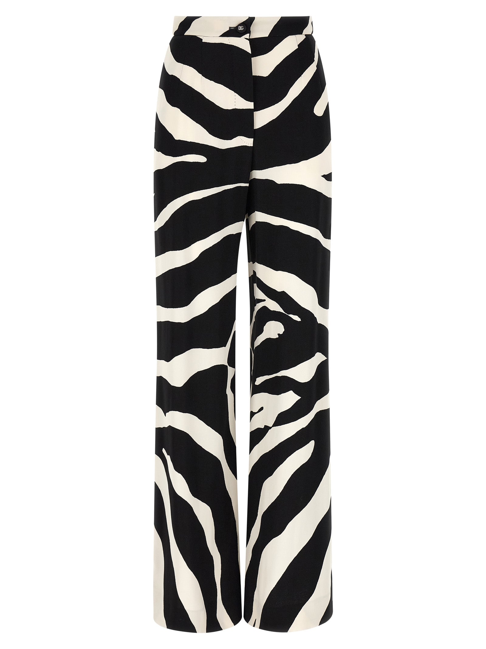 Dolce & Gabbana 'Zebra' Print Palazzo Pants