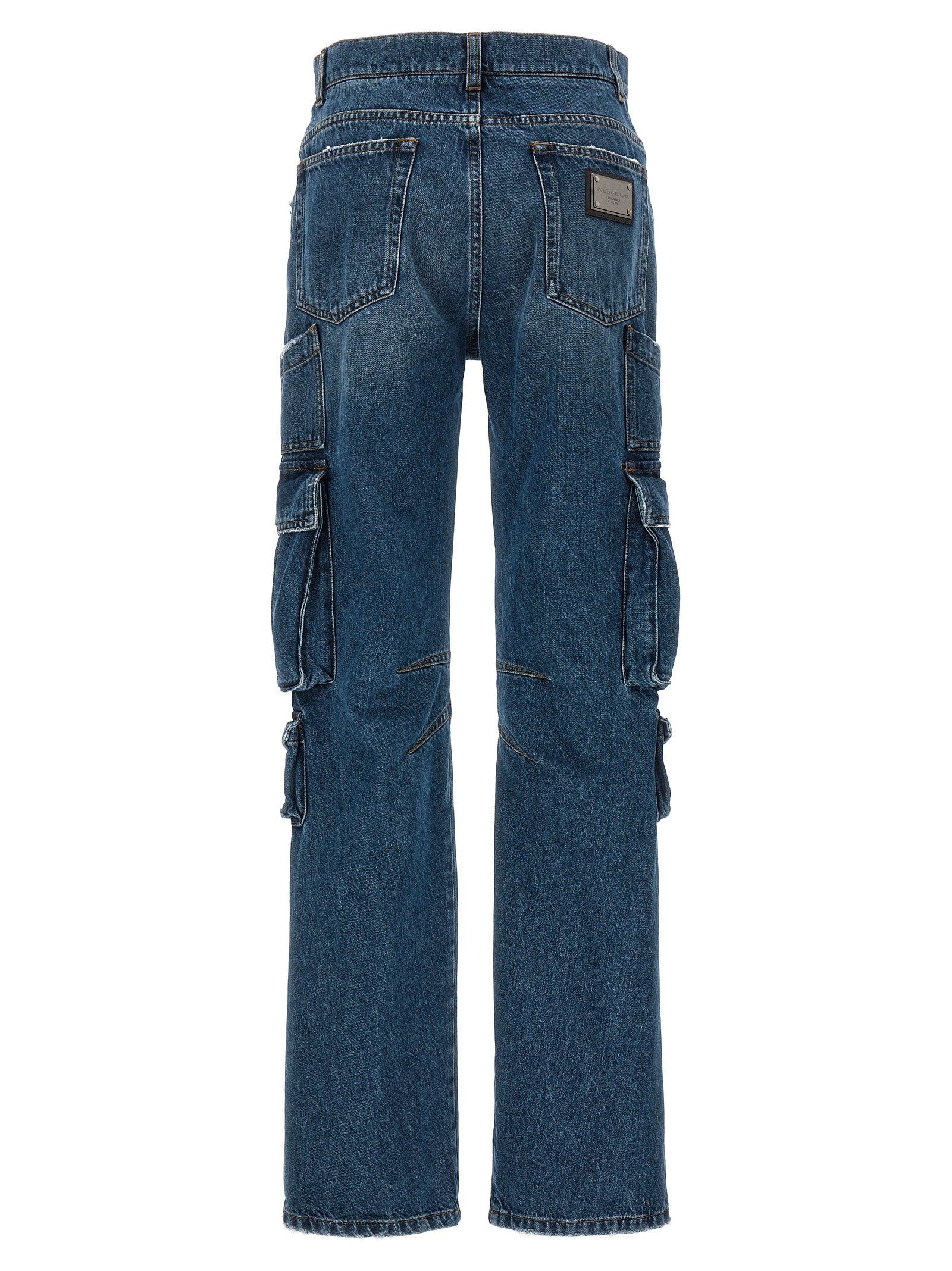 Dolce & Gabbana Used Effect Cargo Jeans