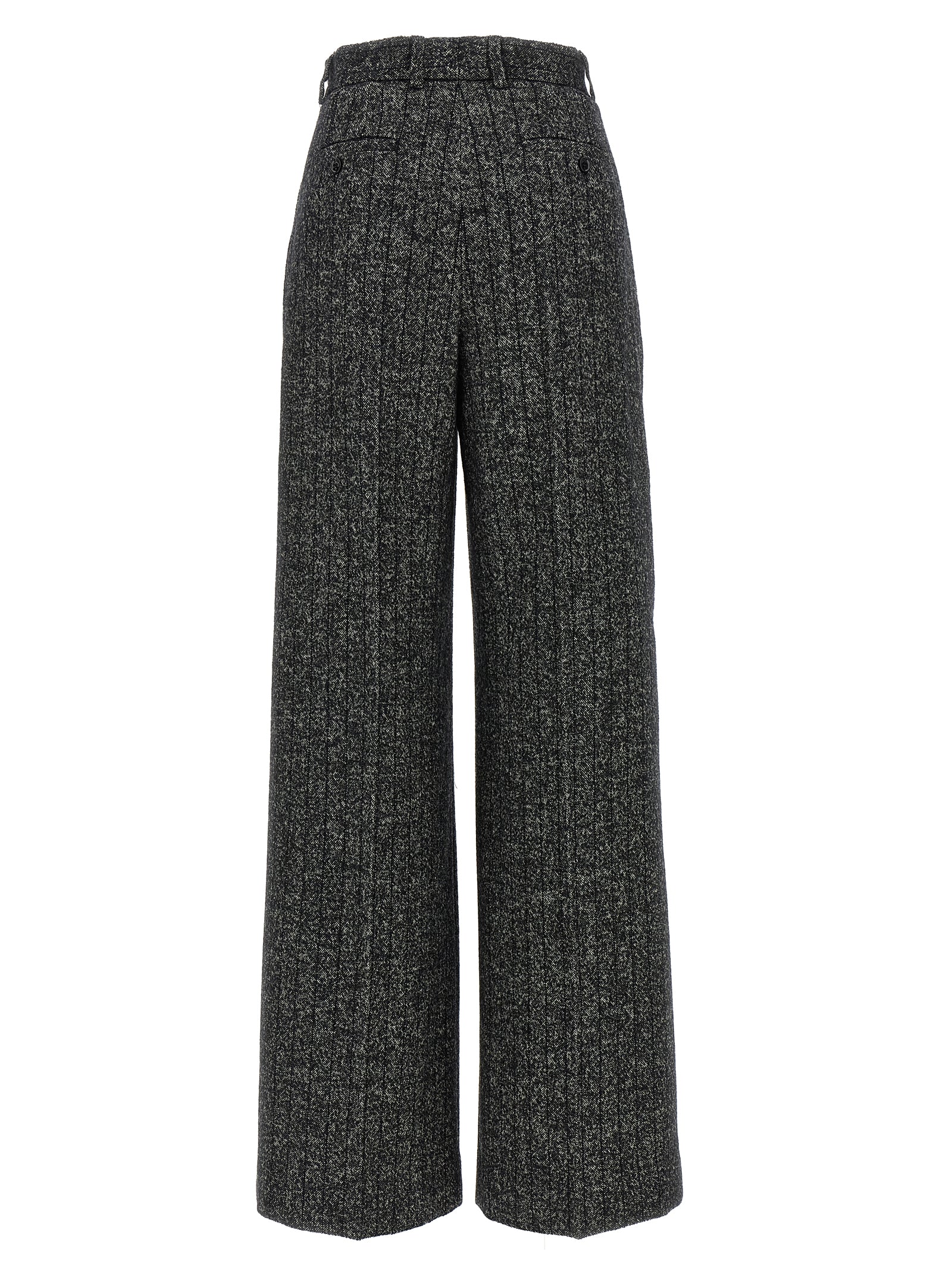 Dolce & Gabbana Striped Wool Pants