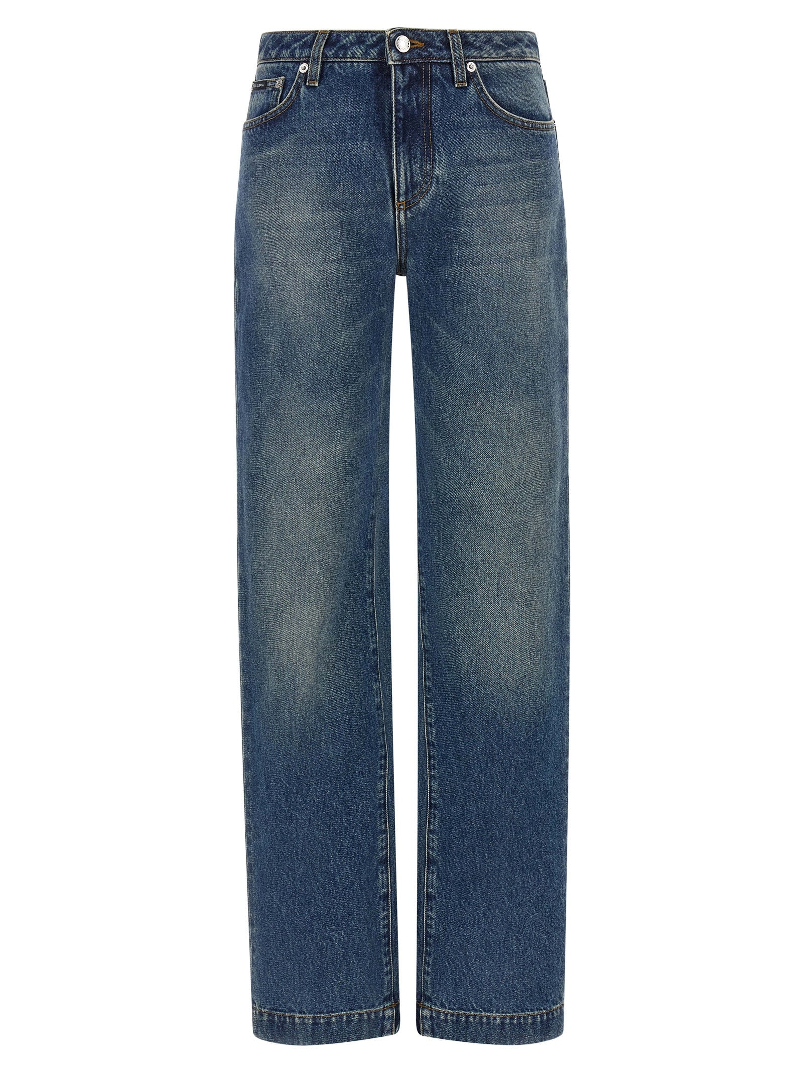Dolce & Gabbana Logo Tag Jeans