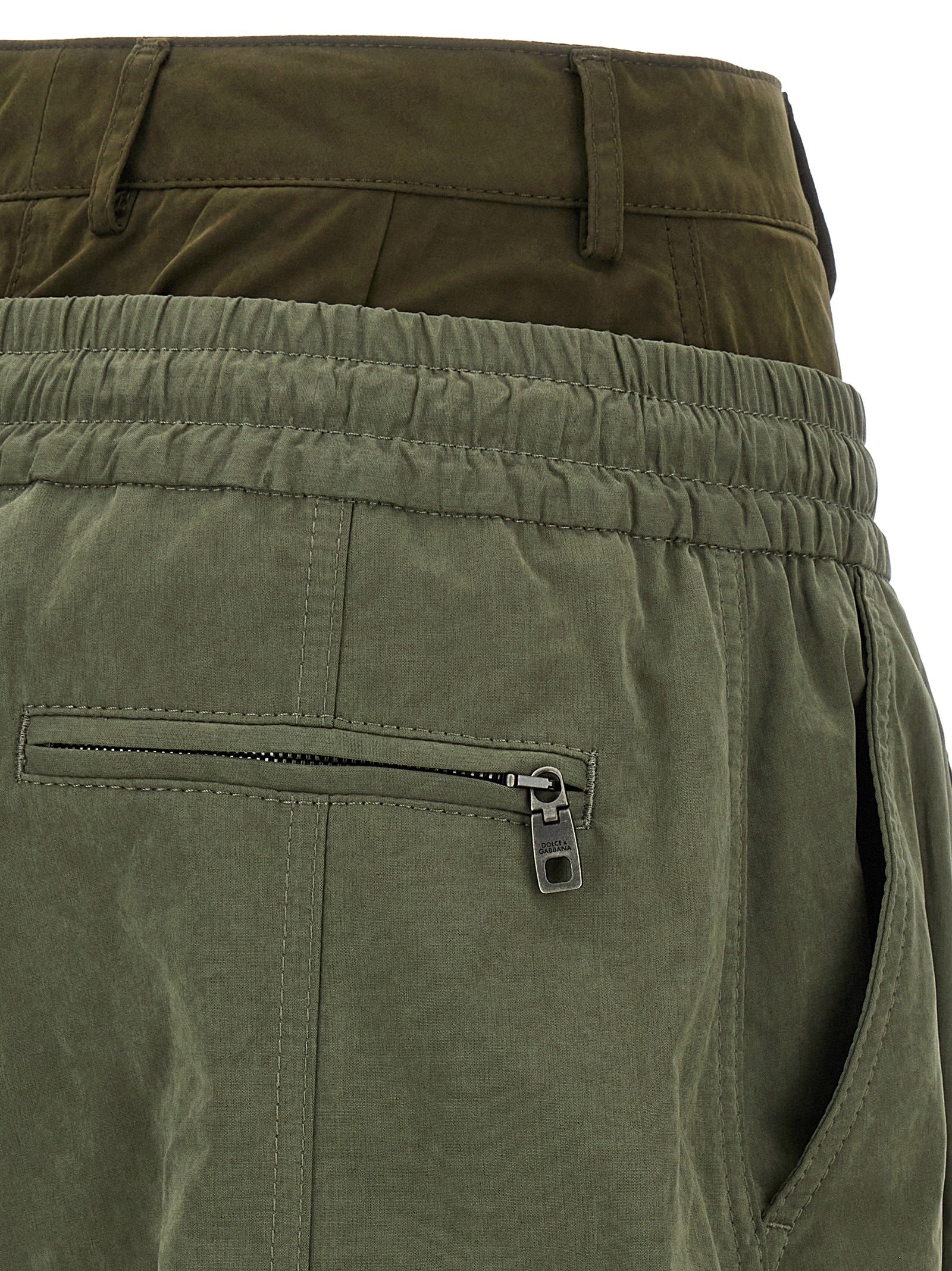 Dolce & Gabbana Double Layer Cargo Pants