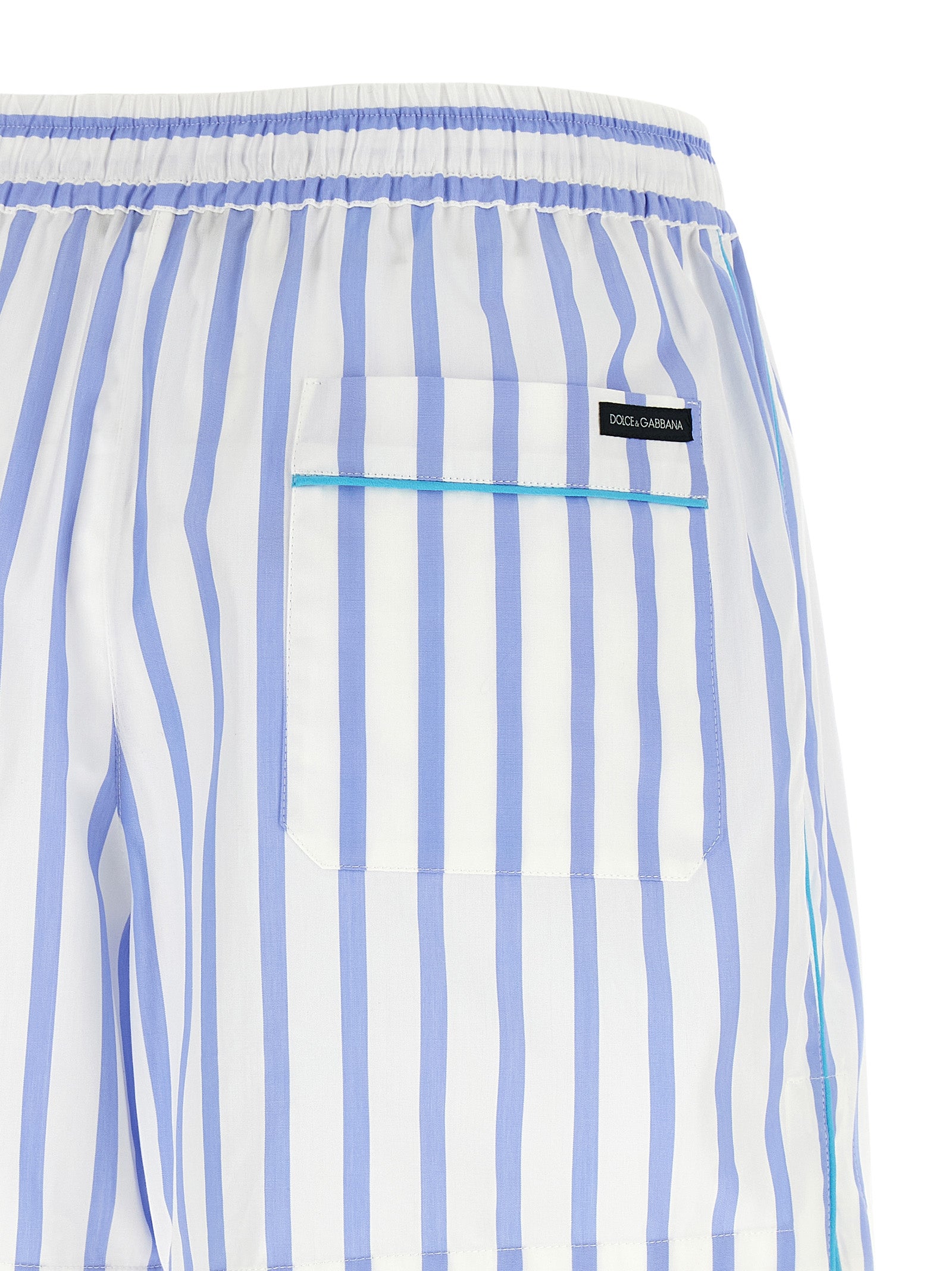 Dolce & Gabbana Striped Bermuda Shorts