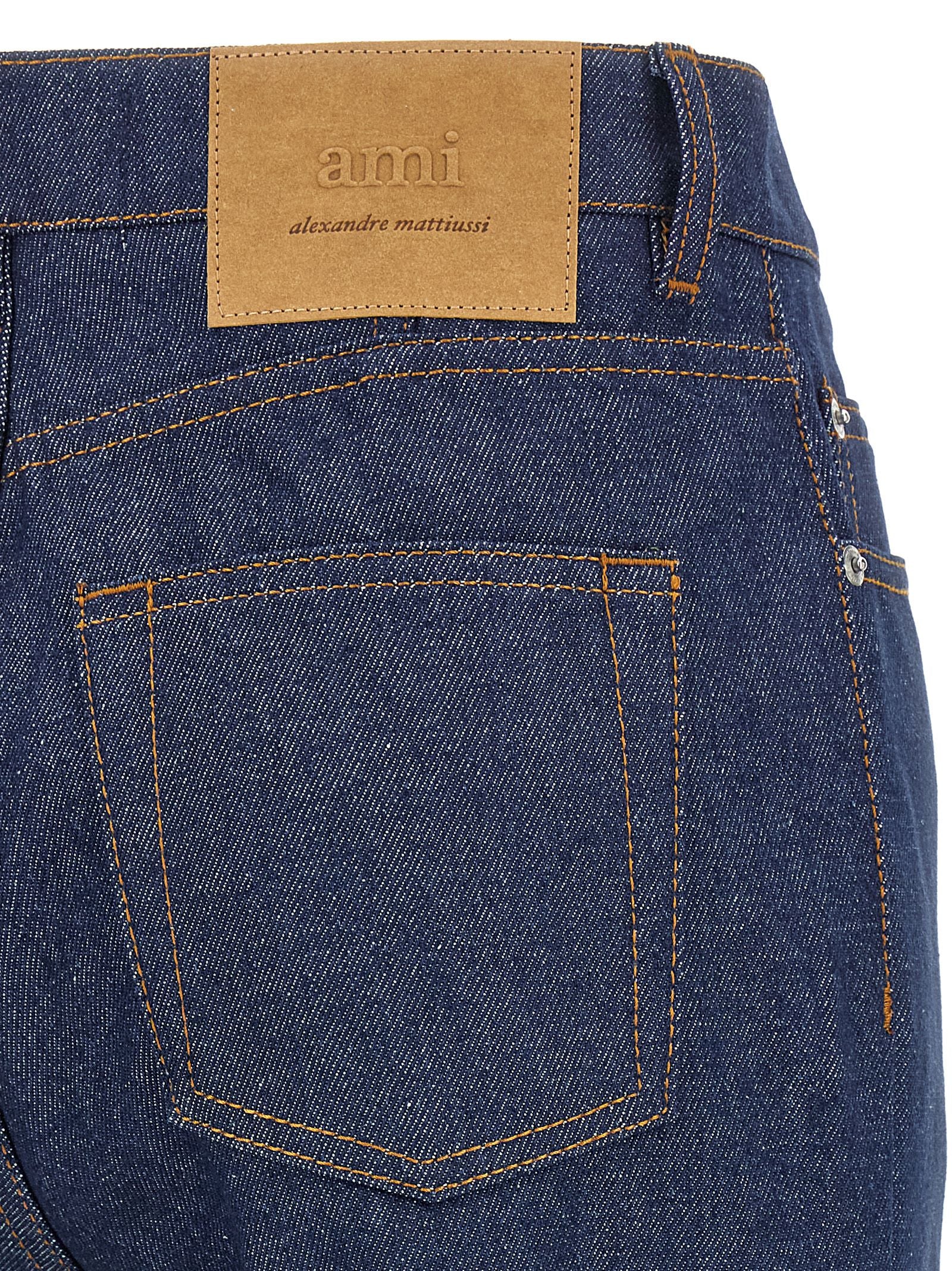 Ami Paris Flared Leg Jeans