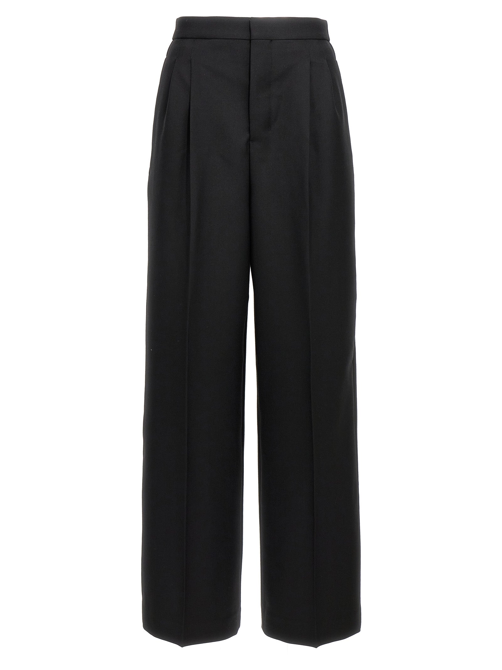 Ami Paris Pin Tuck Trousers