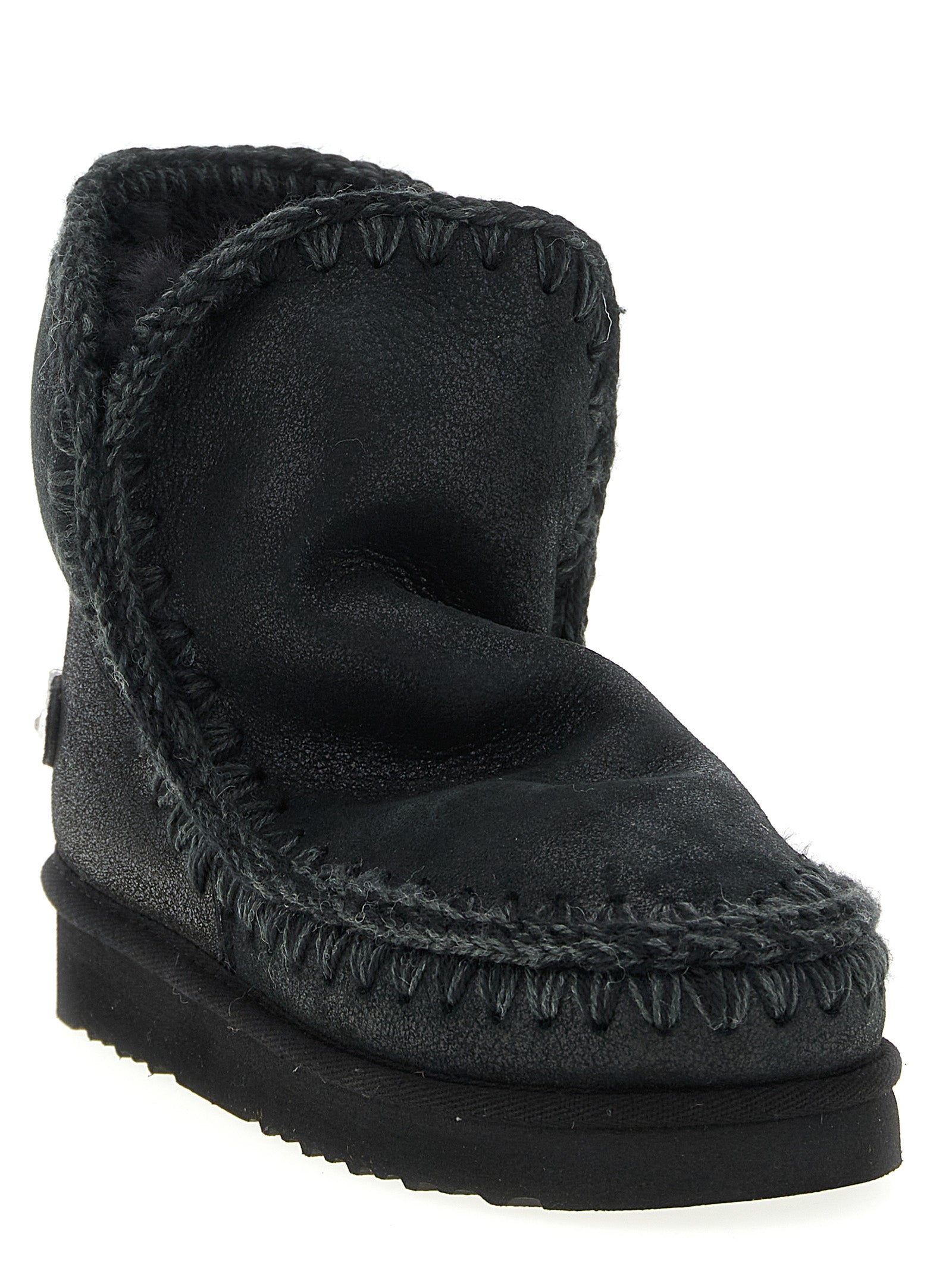 Mou 'Eskimo 18 Rhinestone Logo' Ankle Boots