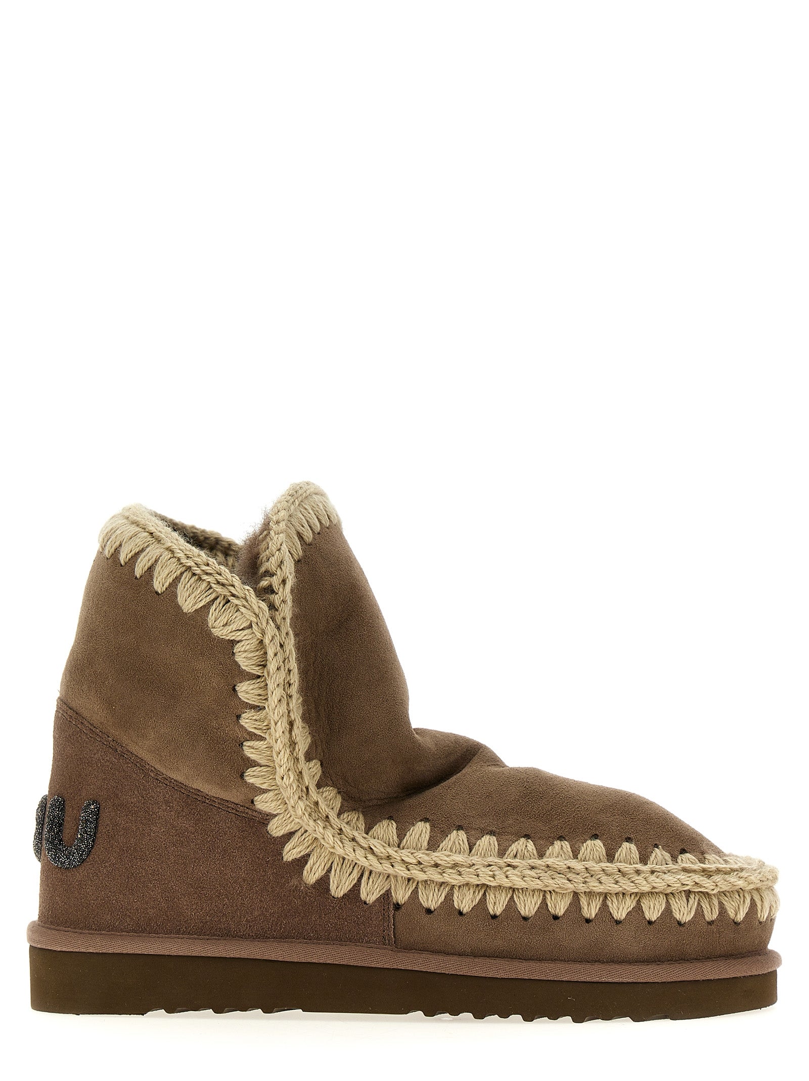 Mou 'Eskimo 18 Glitter Logo' Ankle Boots