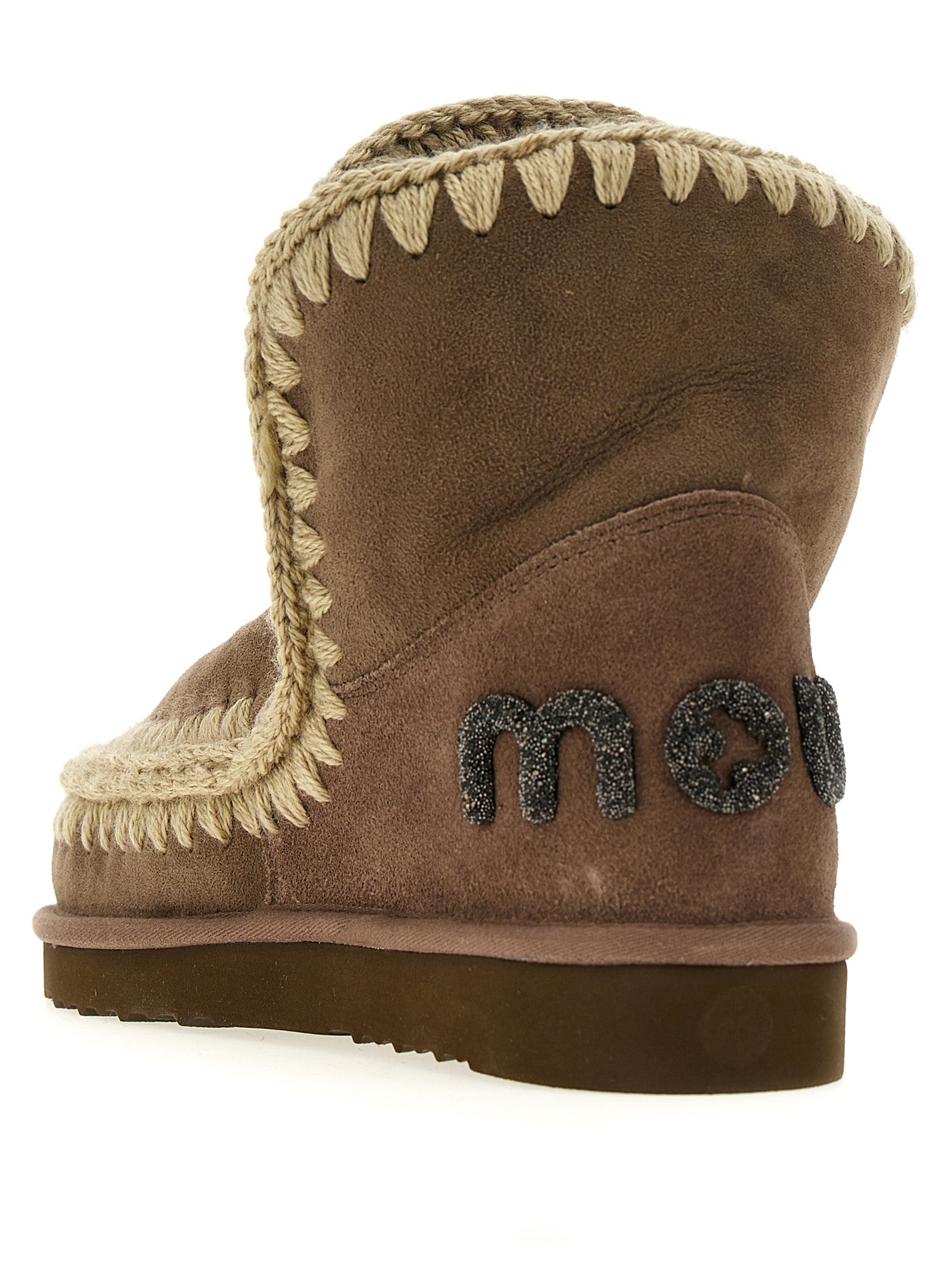 Mou 'Eskimo 18 Glitter Logo' Ankle Boots