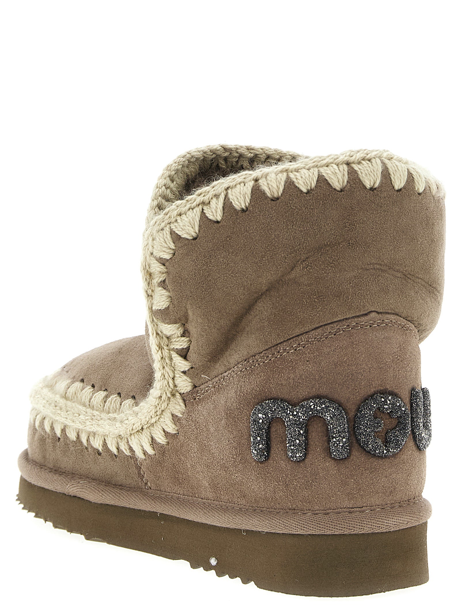 Mou 'Eskimo 18 Glitter Logo' Ankle Boots