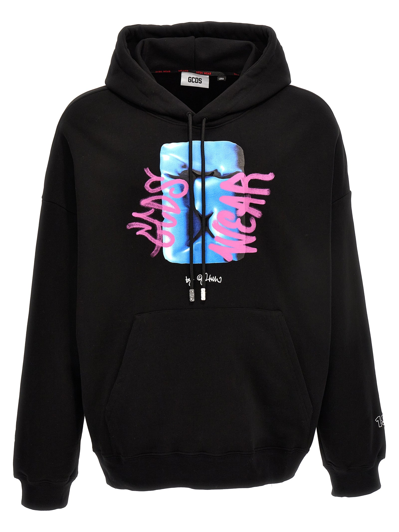 Gcds Logo Print Hoodie