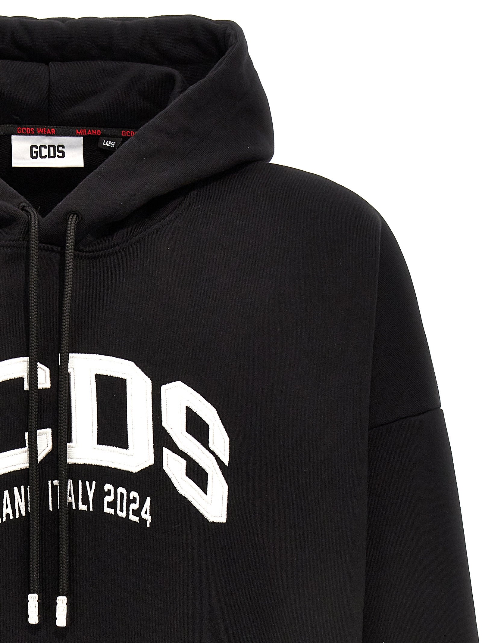 Gcds Logo Embroidery Hoodie