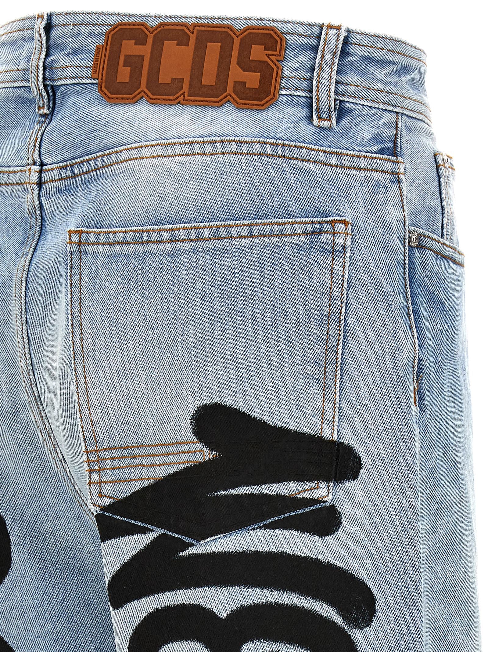 Gcds Printed Jeans