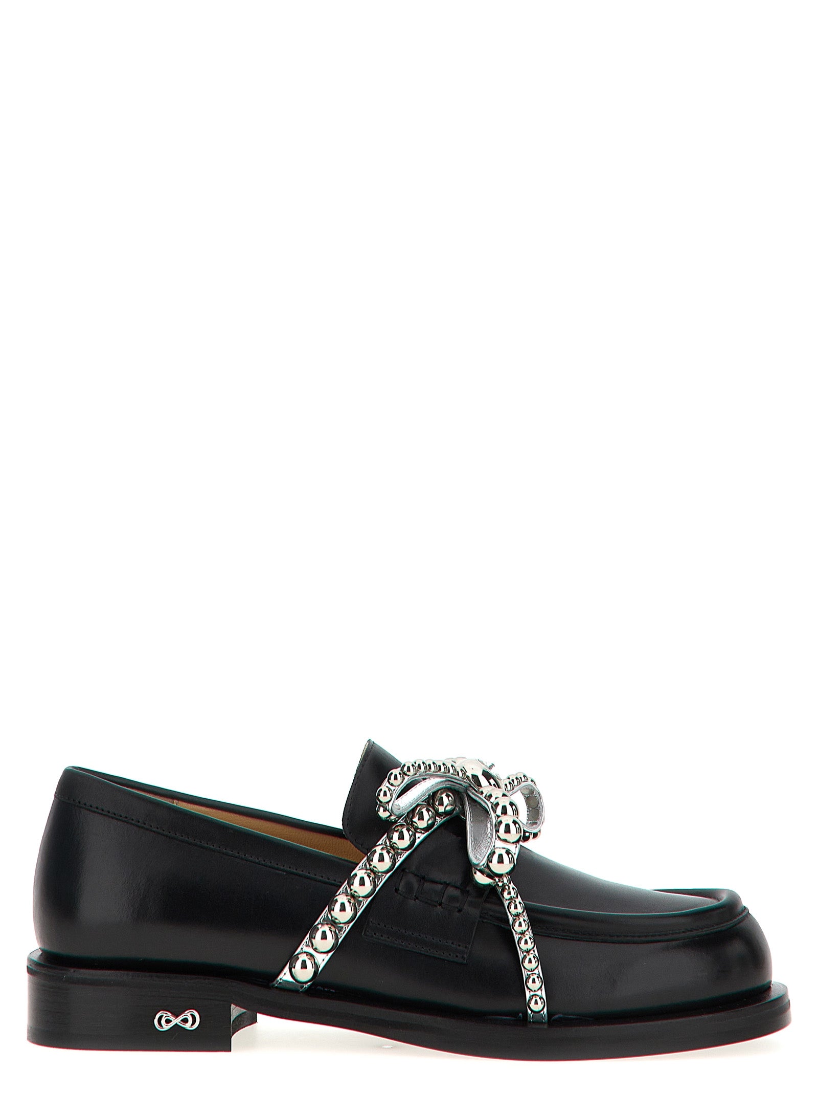 Mach & Mach 'Crystal Studs' Loafers