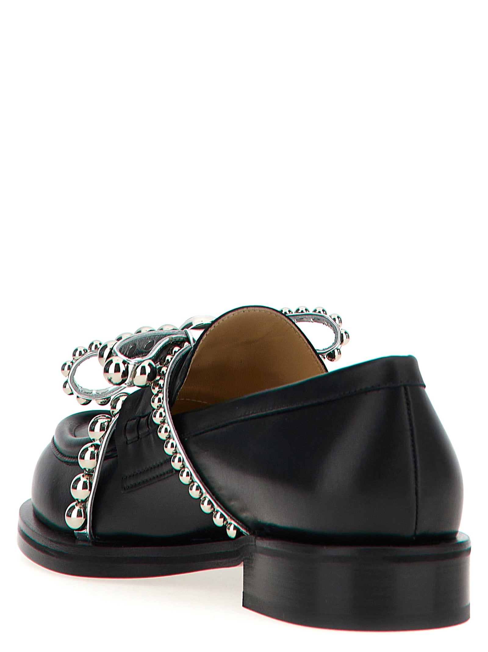 Mach & Mach 'Crystal Studs' Loafers