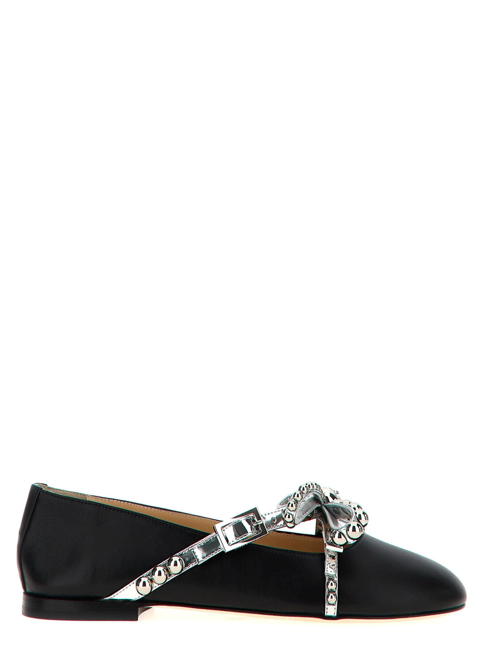 Mach & Mach 'Crystal Studs' Ballet Flats