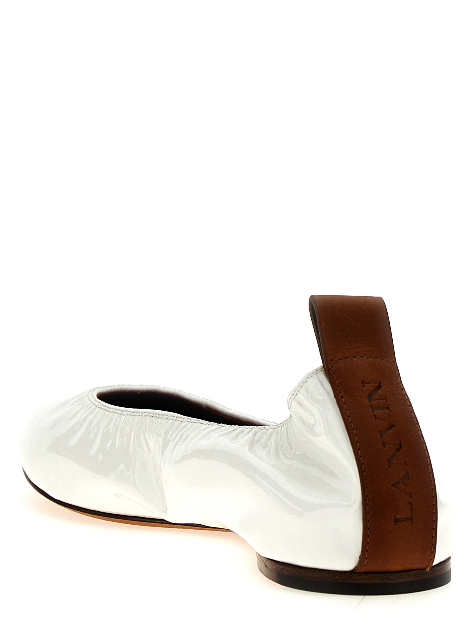 Lanvin Nappa Ballet Flats