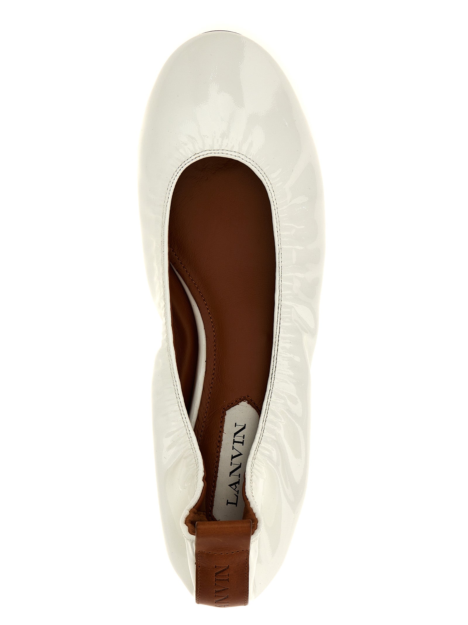 Lanvin Nappa Ballet Flats