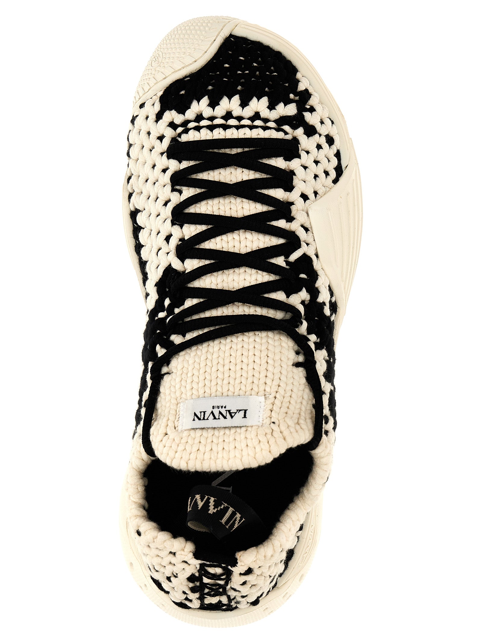 Lanvin 'Cotton Flash-Knit' Sneakers