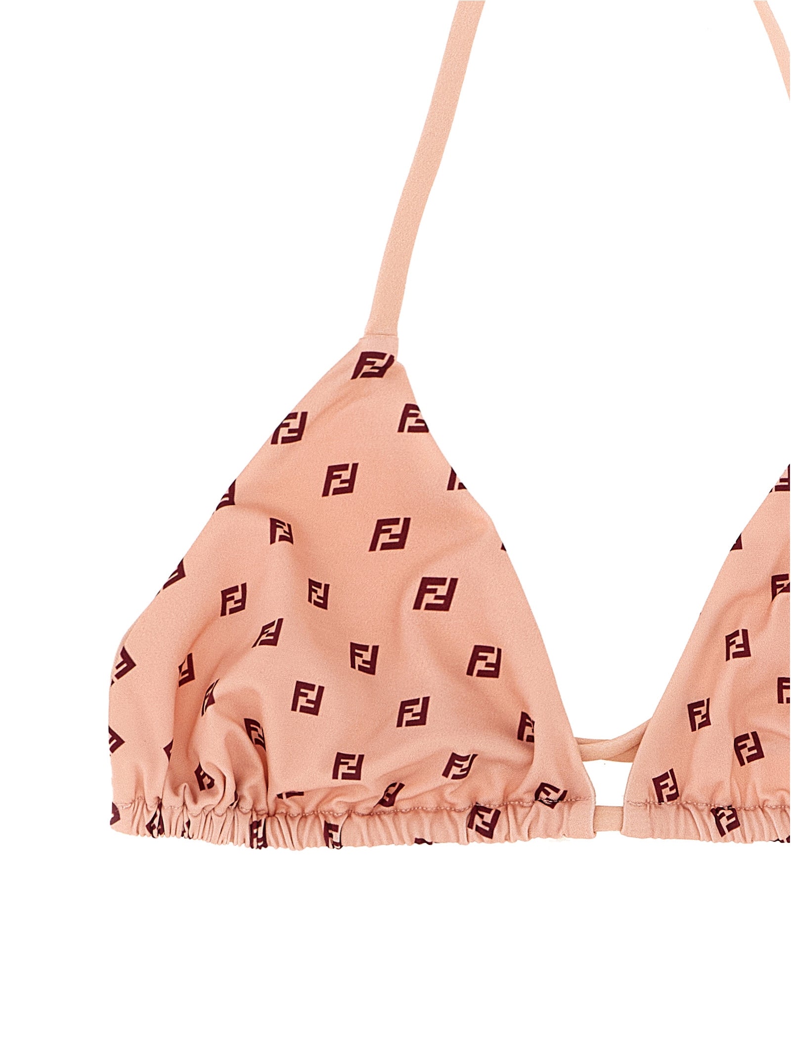 Fendi Micro Patchwork Bikini Top