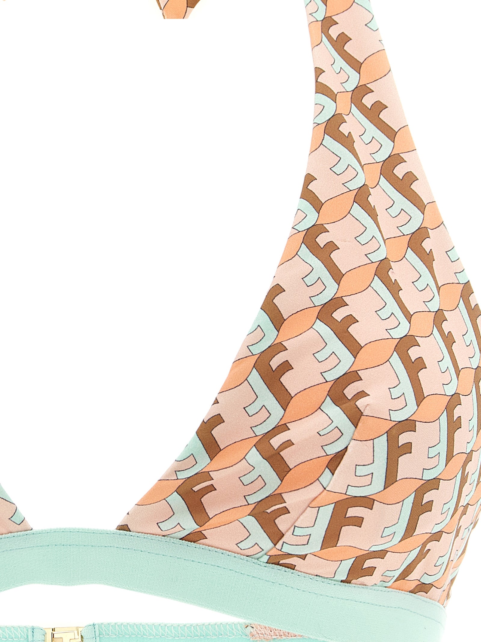 Fendi 'Ff Waves' Bikini Top