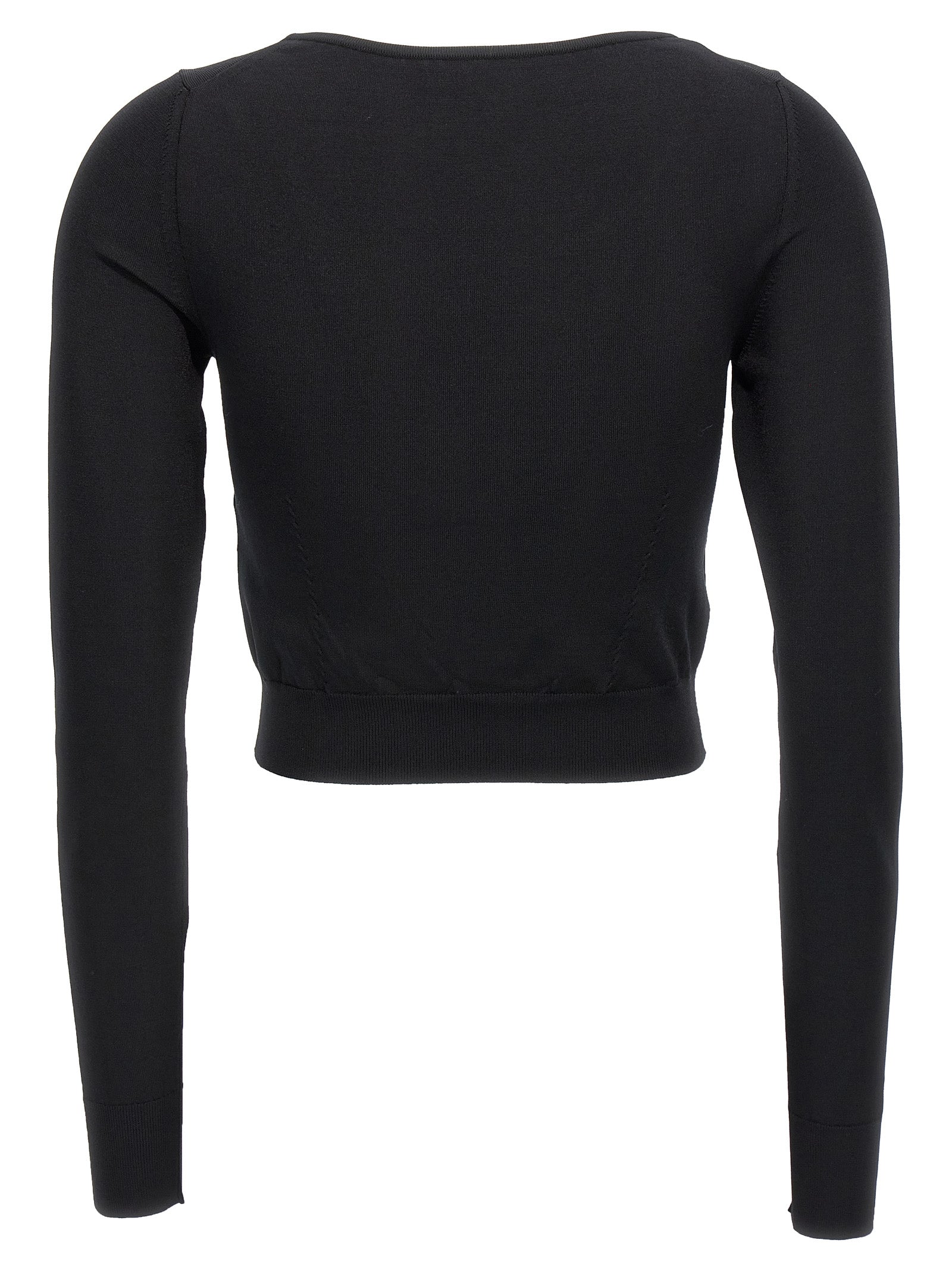 Dolce & Gabbana Logo Cropped Sweater