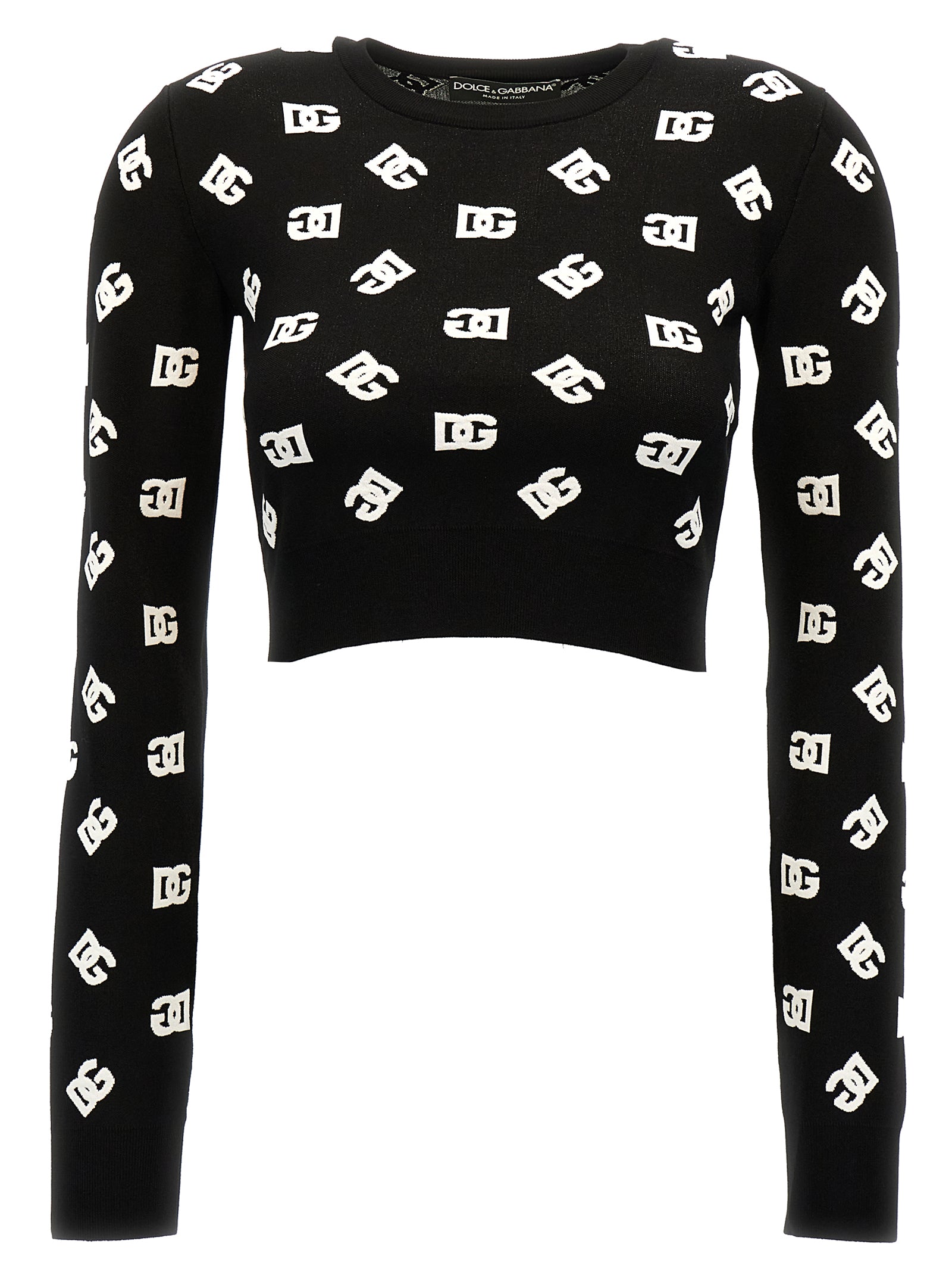 Dolce & Gabbana All Over Logo Sweater