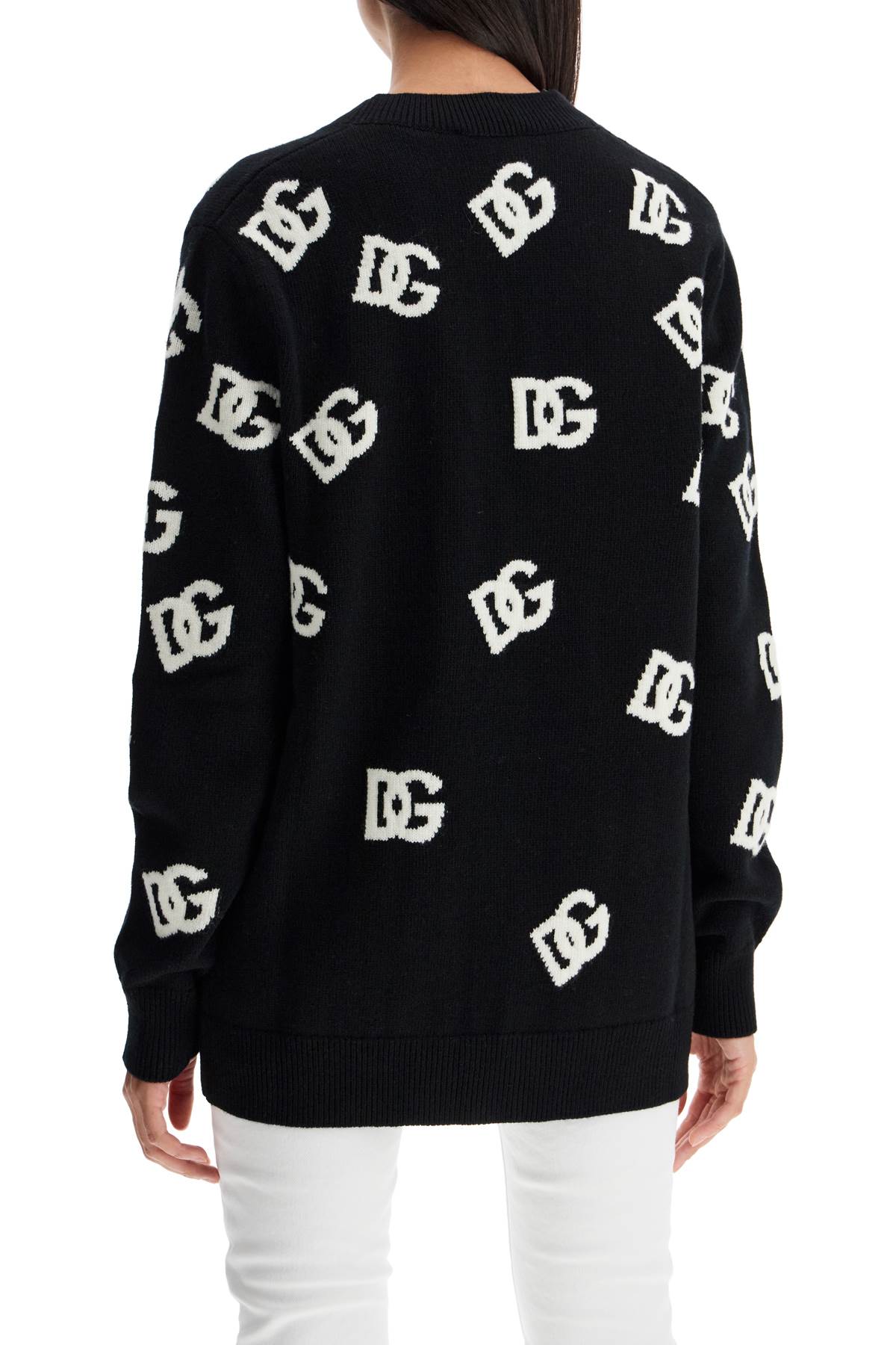 Dolce & Gabbana Woolen Dg Cardigan