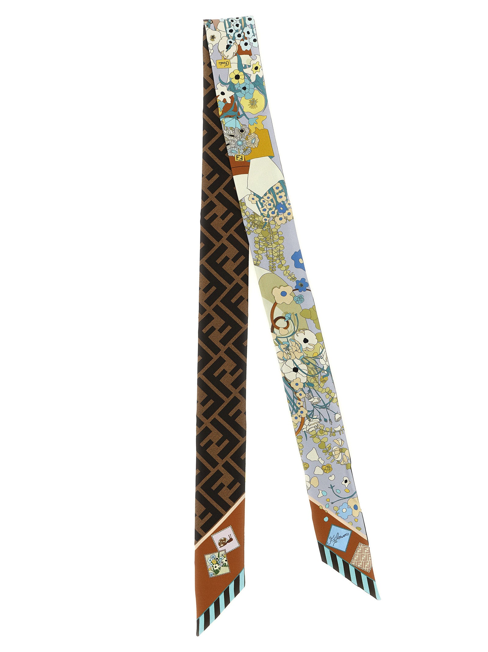 Fendi 'Wrappy' Double-Face Bandeau