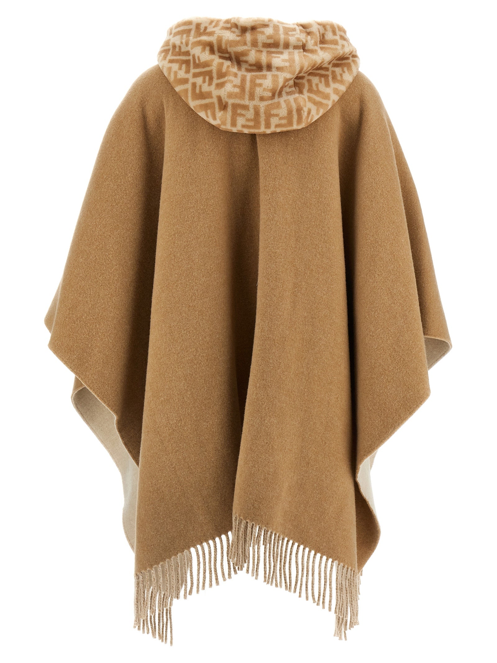 Fendi 'Wo/Ws' Poncho