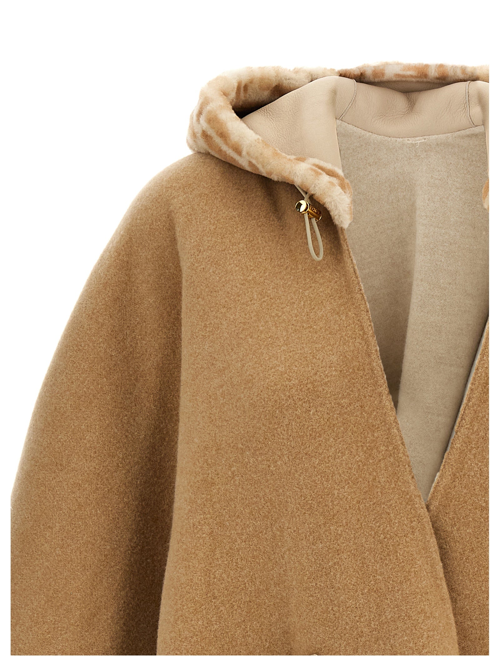 Fendi 'Wo/Ws' Poncho