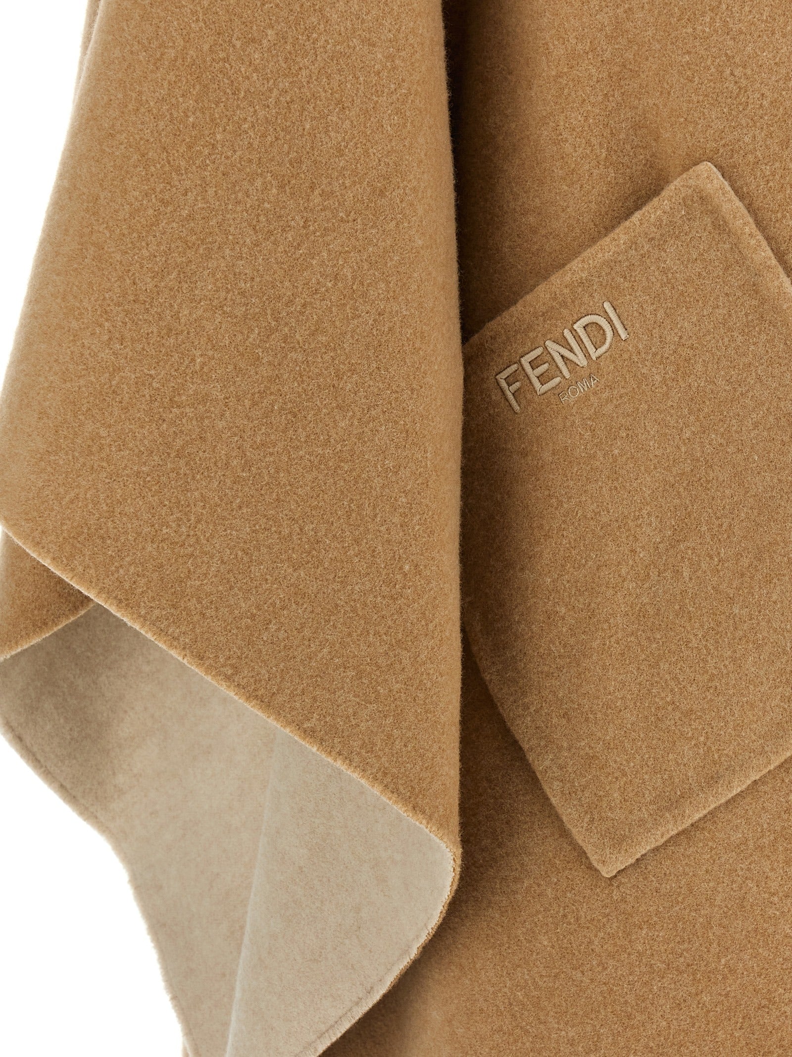 Fendi 'Wo/Ws' Poncho