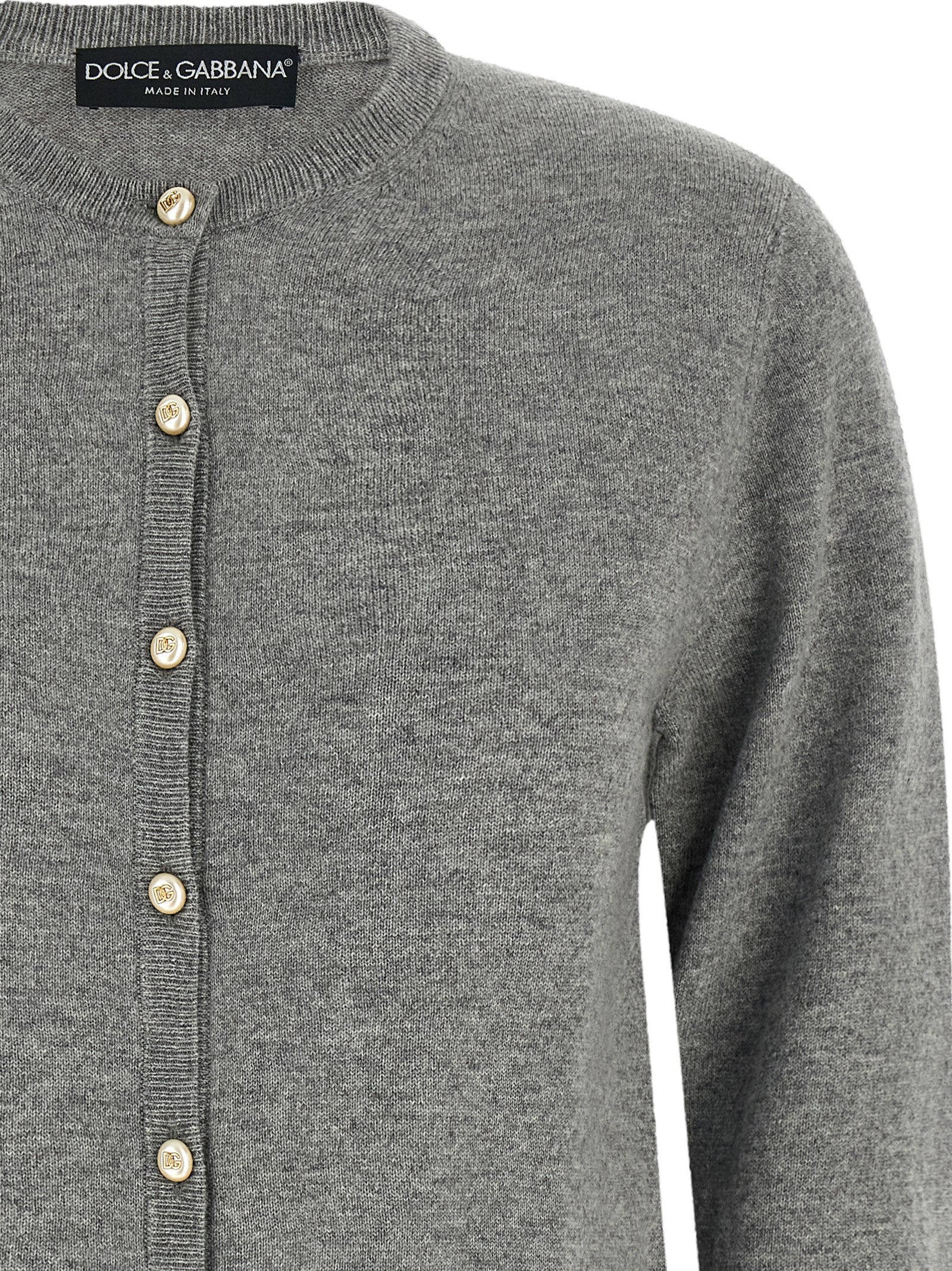 Dolce & Gabbana Logo Buttons Cardigan