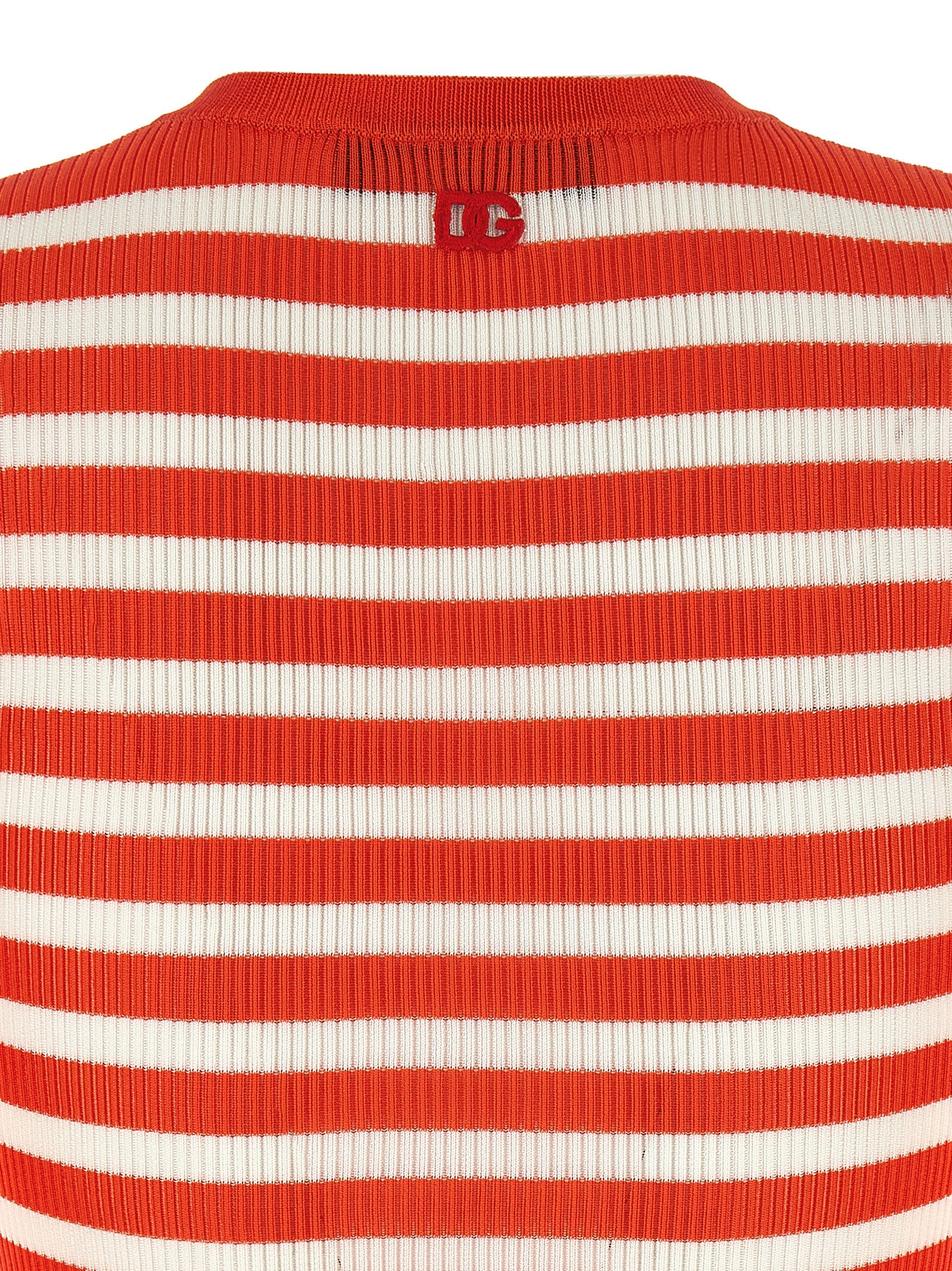 Dolce & Gabbana Striped Viscose Cardigan