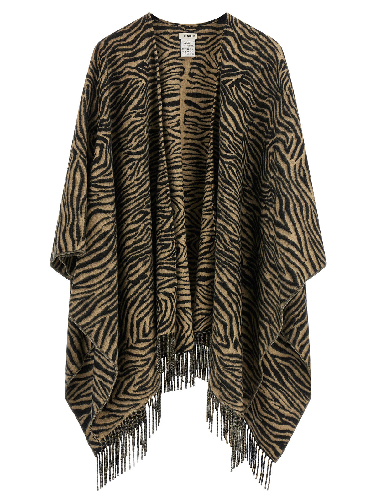 Fendi 'Tiger' Poncho