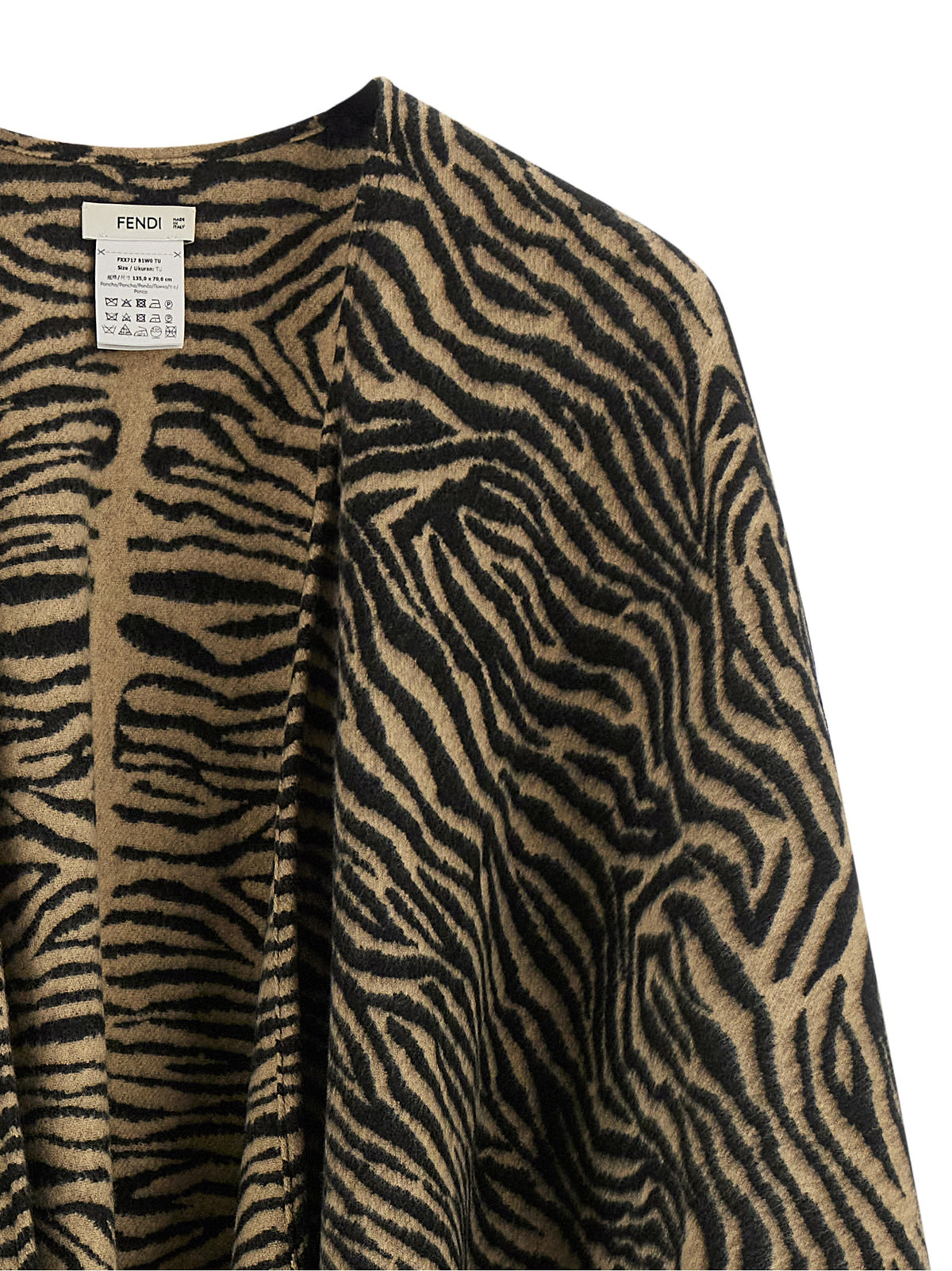 Fendi 'Tiger' Poncho